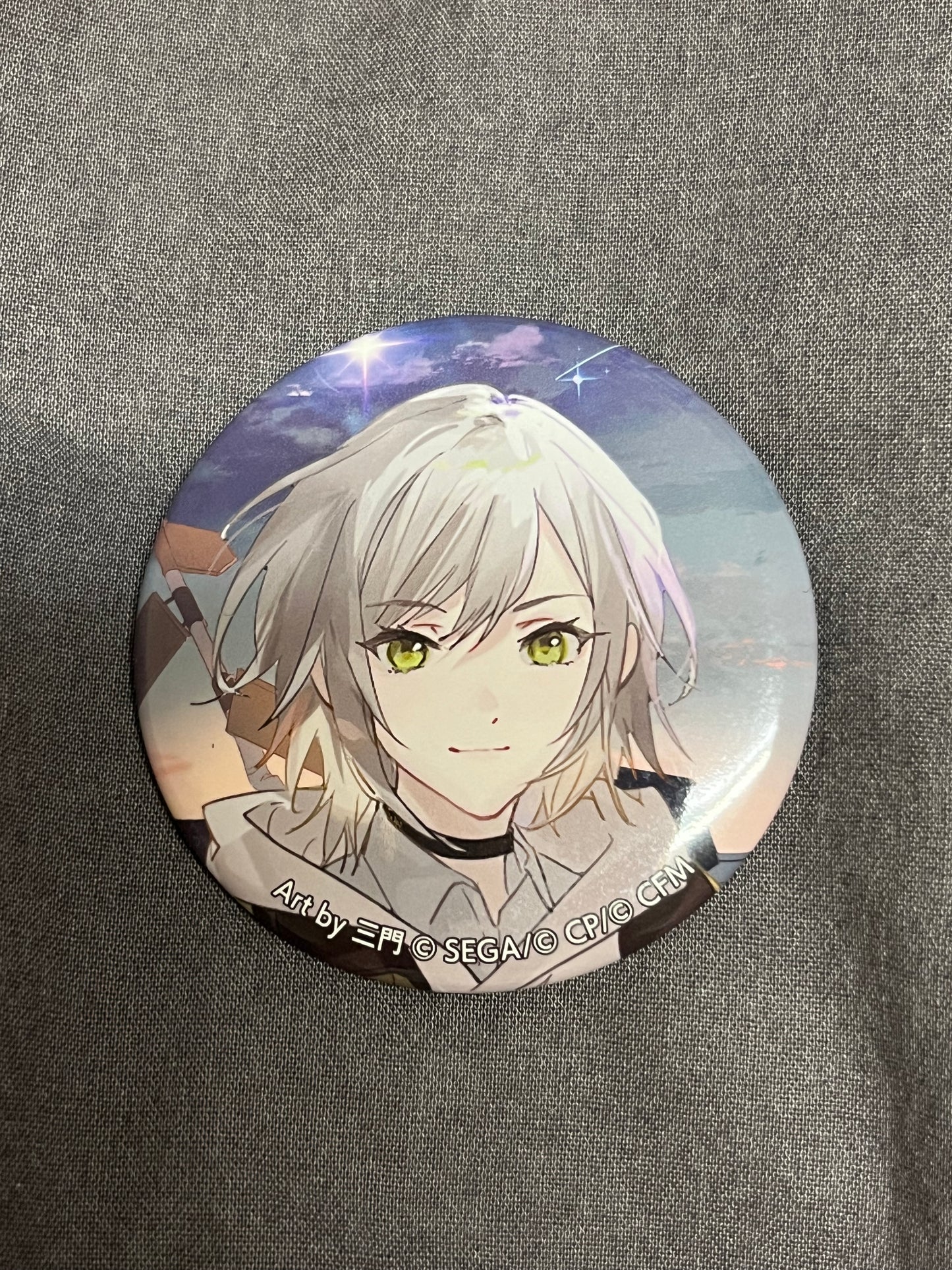 Project Sekai - Shiho Hinomori “「1」” Circle Badge