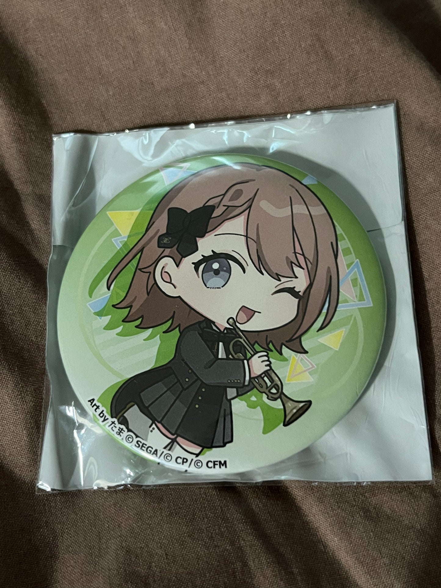 Project Sekai - Minori Hanasato “Sekai Symphony 2024” Chibi Circle Badge