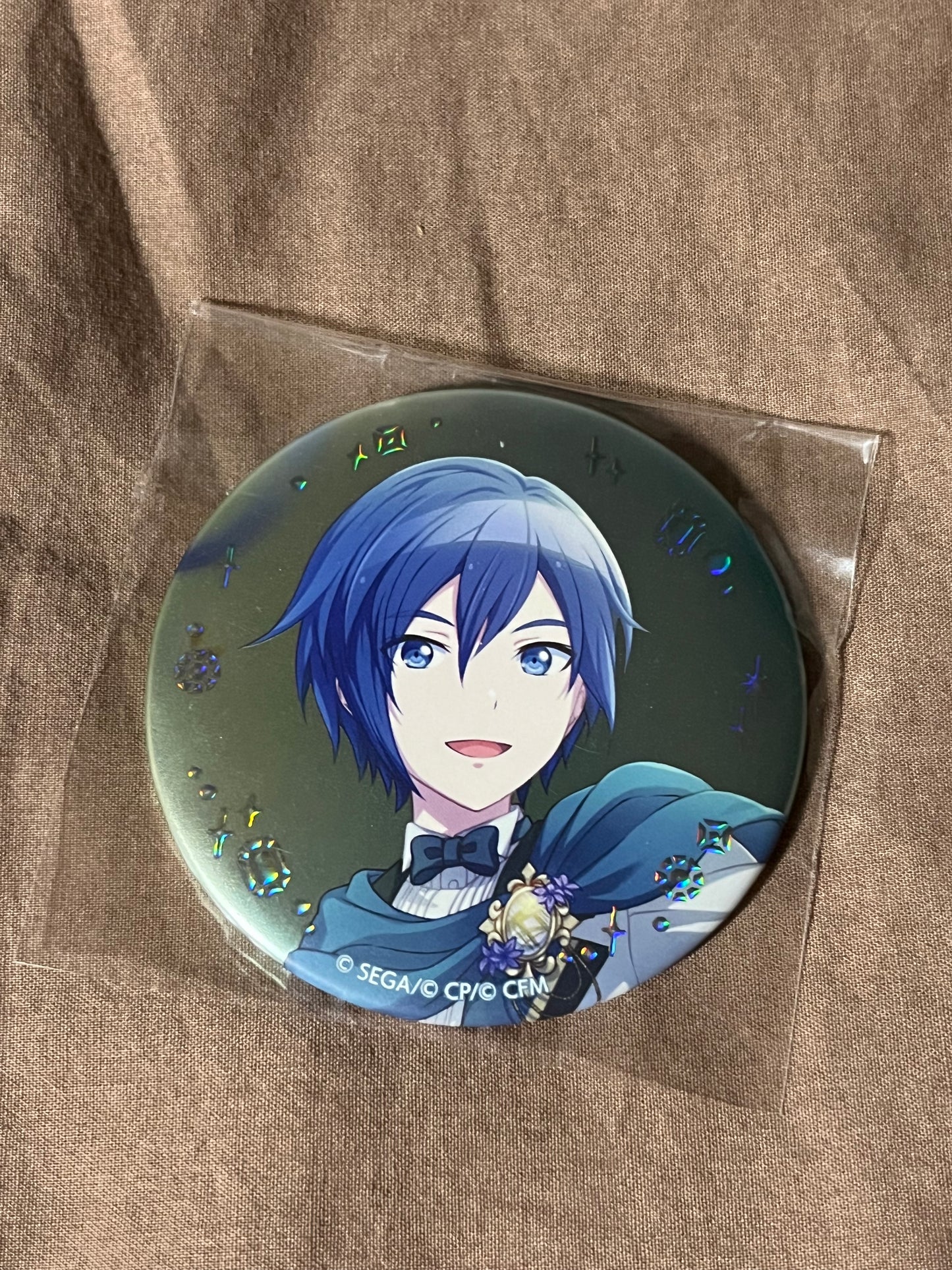 Project Sekai - KAITO "Happy Anniversary!!" Holographic Circle Badge