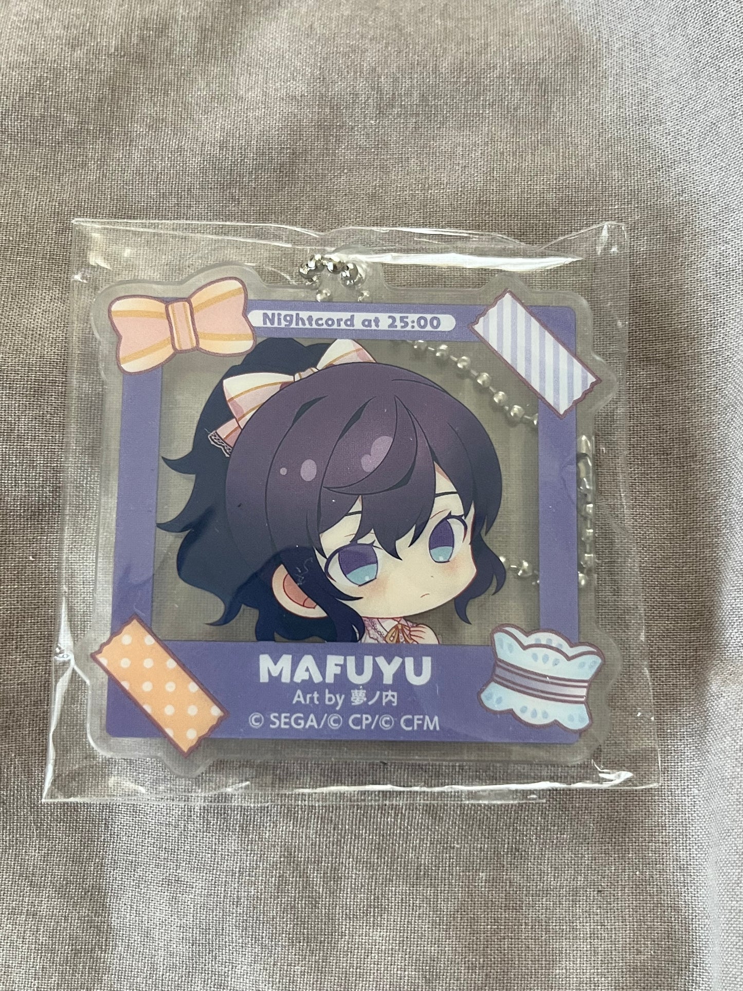 Project Sekai - Mafuyu Asahina “Secret Distance Chibi" Acrylic Keychain