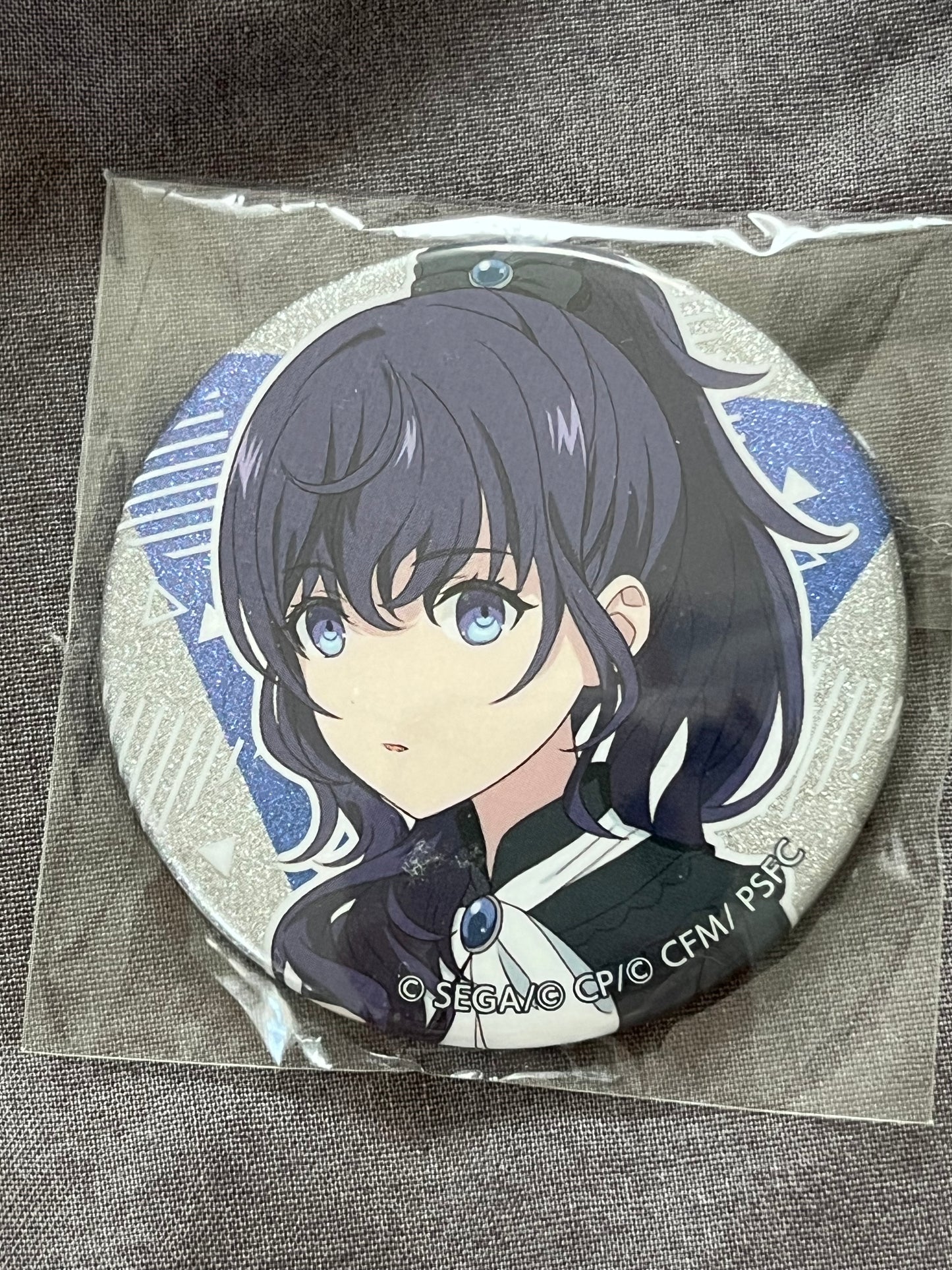 Project Sekai - Mafuyu Asahina “Movie Promo” Circle Glitter Badge