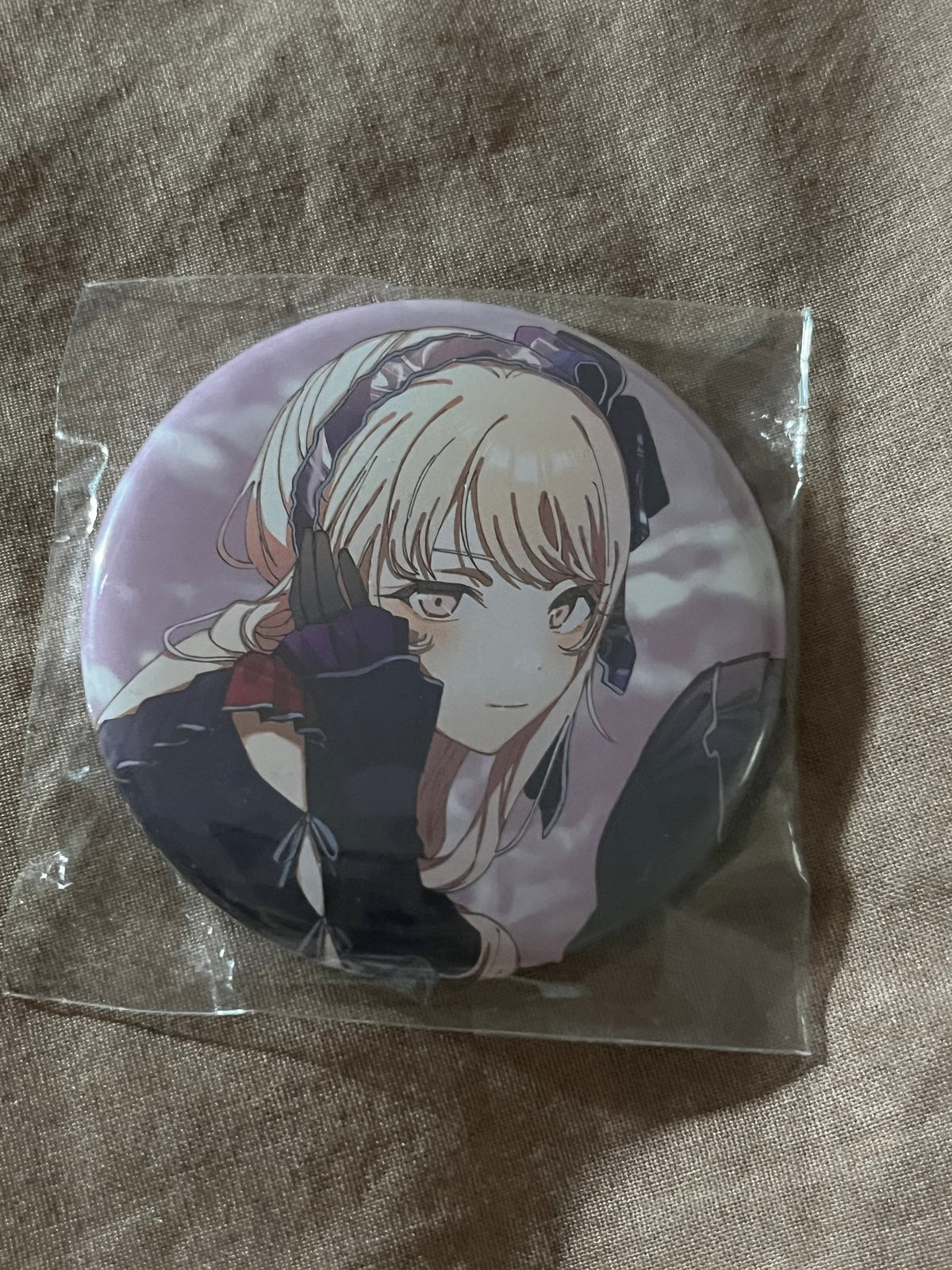 Project Sekai - Mizuki Akiyama "Empurple / BAKENOHANA" CD Circle Badge