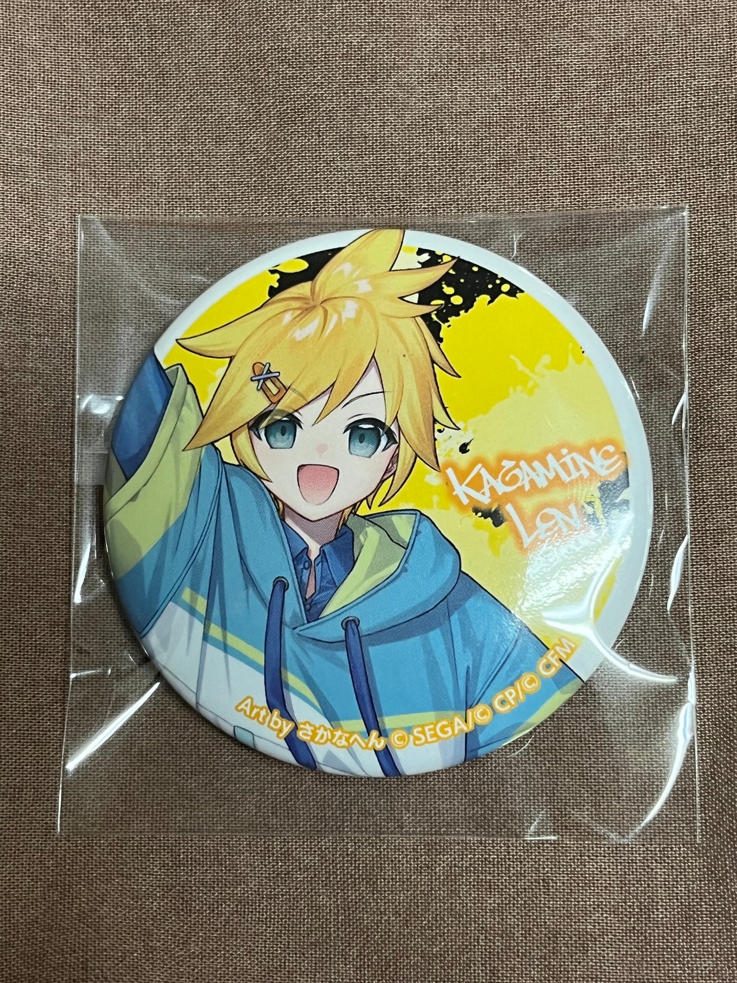 Project Sekai - Kagamine Len Animate Circle Badge