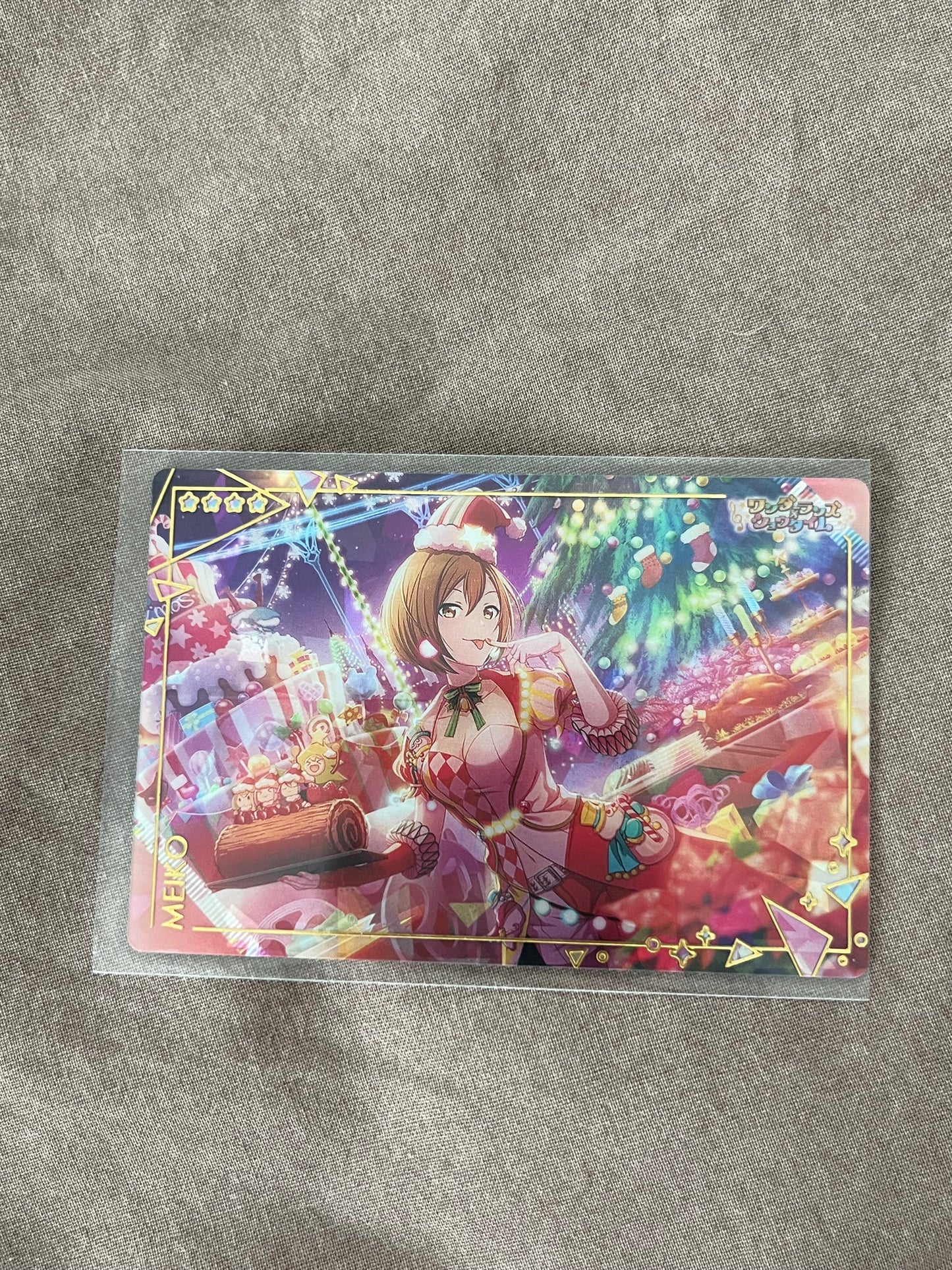Project Sekai - MEIKO “On a Holy Night, with This Singing Voice” Wafer Card