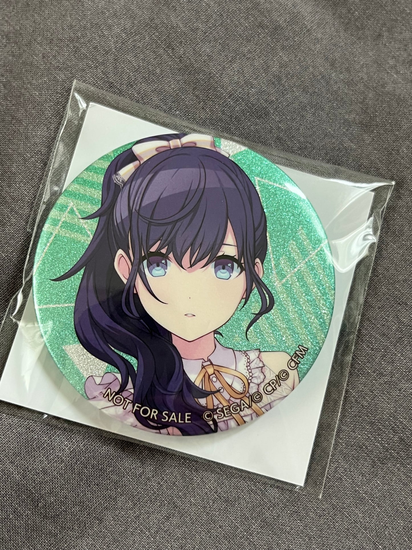 Project Sekai - Mafuyu Asahina “Secret Distance” 2☆ Circle Glitter Badge