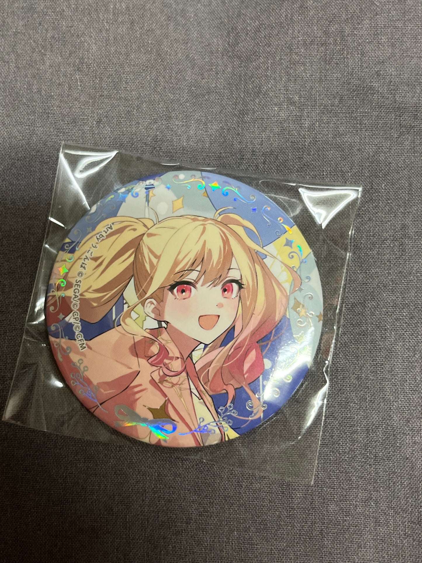 Project Sekai - Saki Tenma “4th Anniversary Thanks Festival” Circle Badge