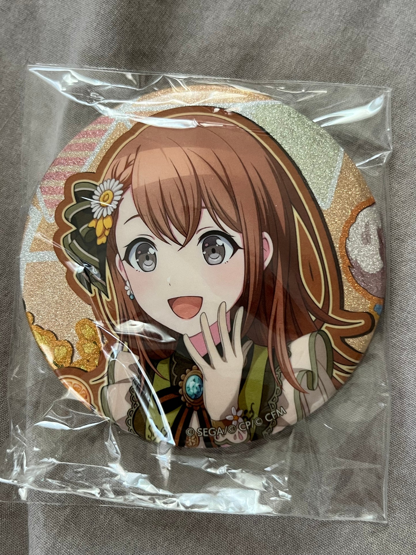 Project Sekai - Minori Hanasato “Happy Birthday!! 2023” Circle Glitter Badge