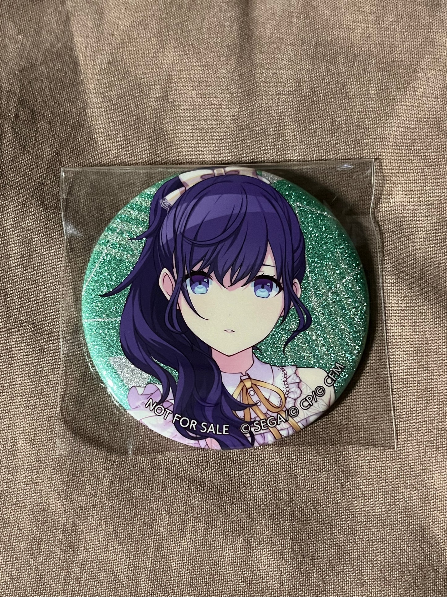 Project Sekai - Mafuyu Asahina “Secret Distance” 2☆ Circle Glitter Badge