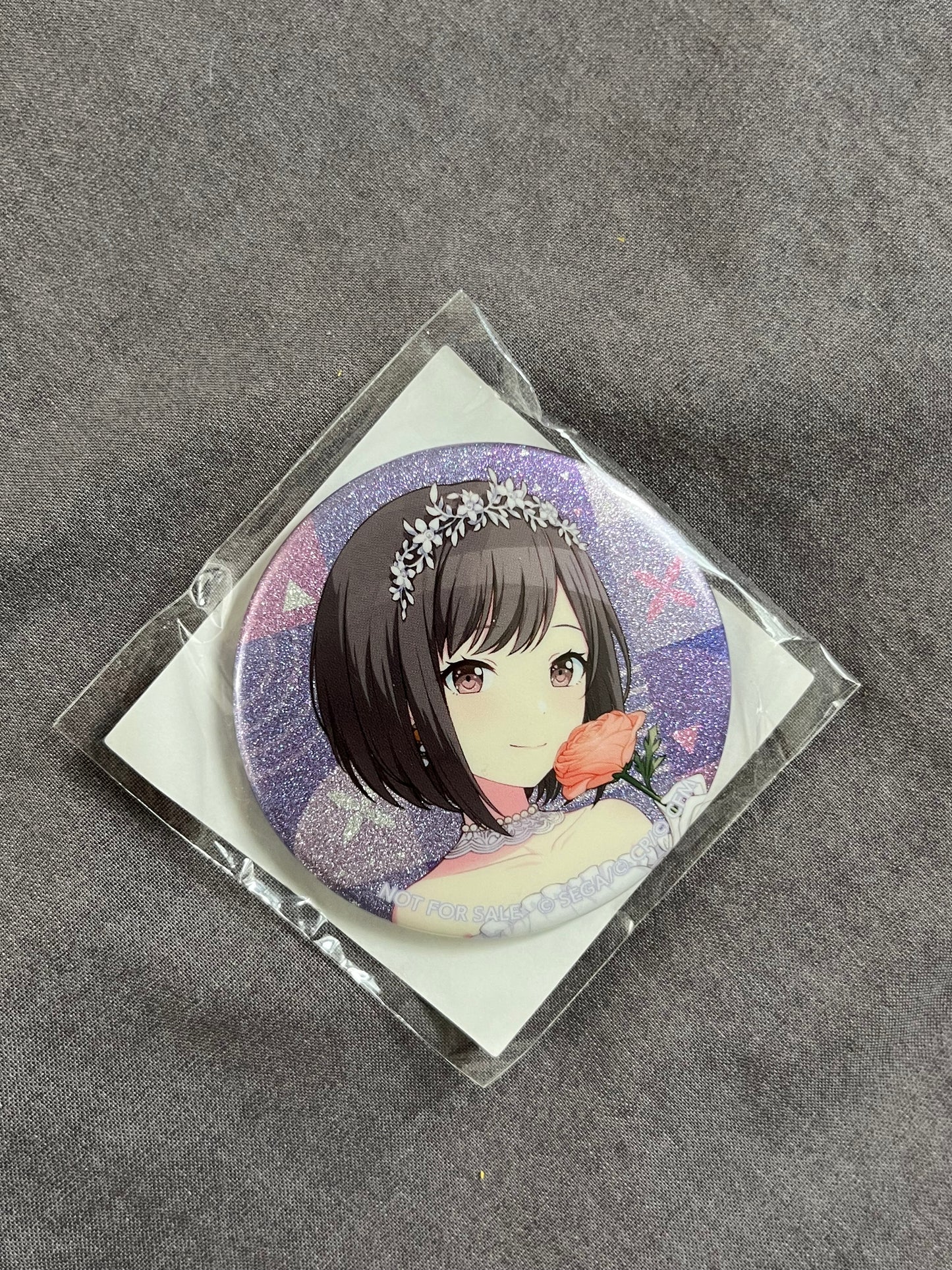 Project Sekai - Ena Shinonome “Wedding Live ♡ With Everyone!” 2☆ Circle Glitter Badge