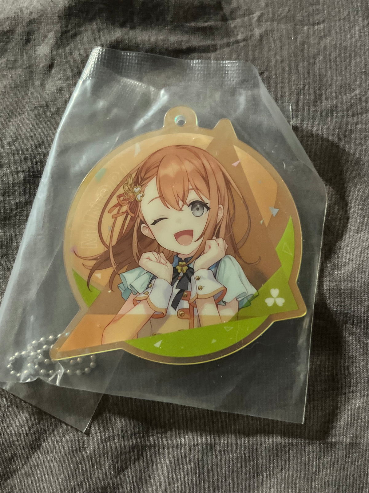 Project Sekai - Minori Hanasato “Lucky Kuji” Holographic Acrylic Keychain