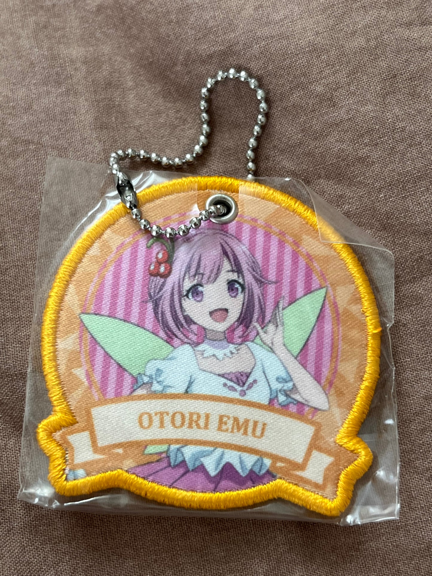 Project Sekai - Emu Otori Movie Patch Keychain