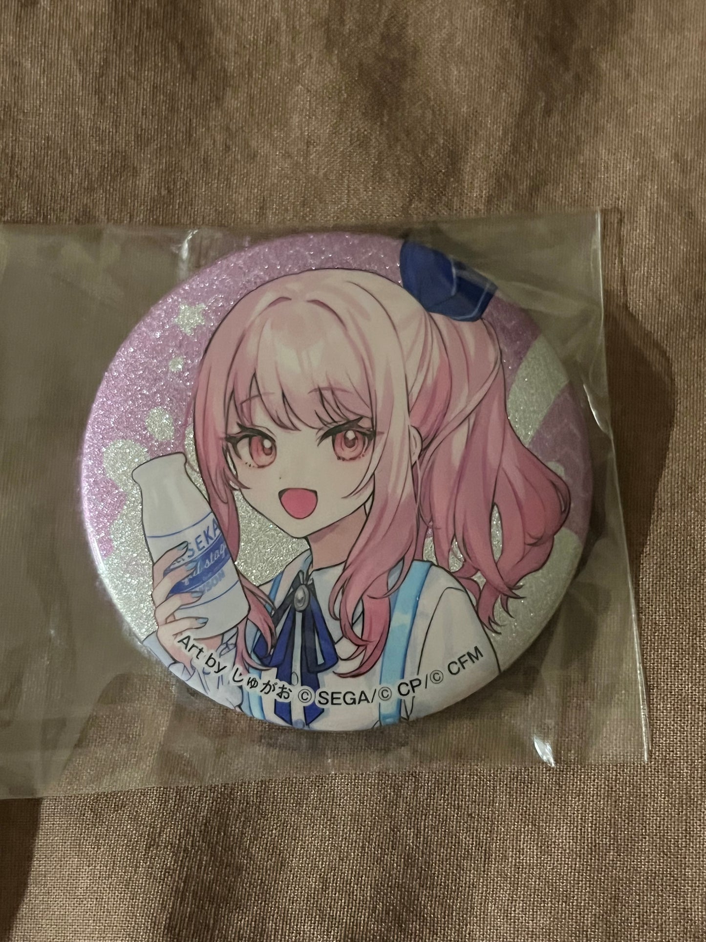 Project Sekai - Mizuki Akiyama "2024 Lawson Collab" Circle Glitter Badge