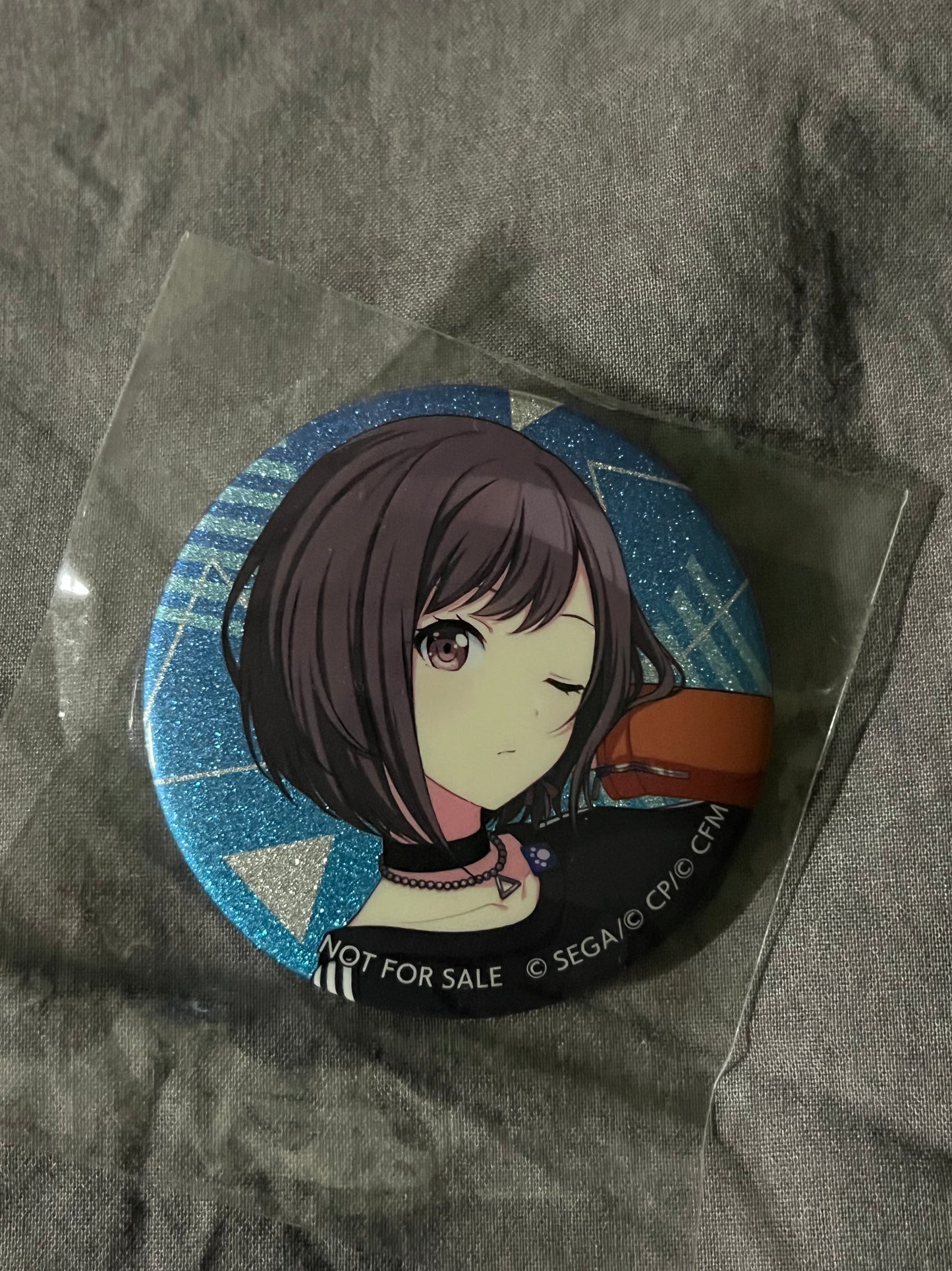 Project Sekai - Ena Shinonome “Our Escape for Survival” 2☆ Circle Glitter Badge