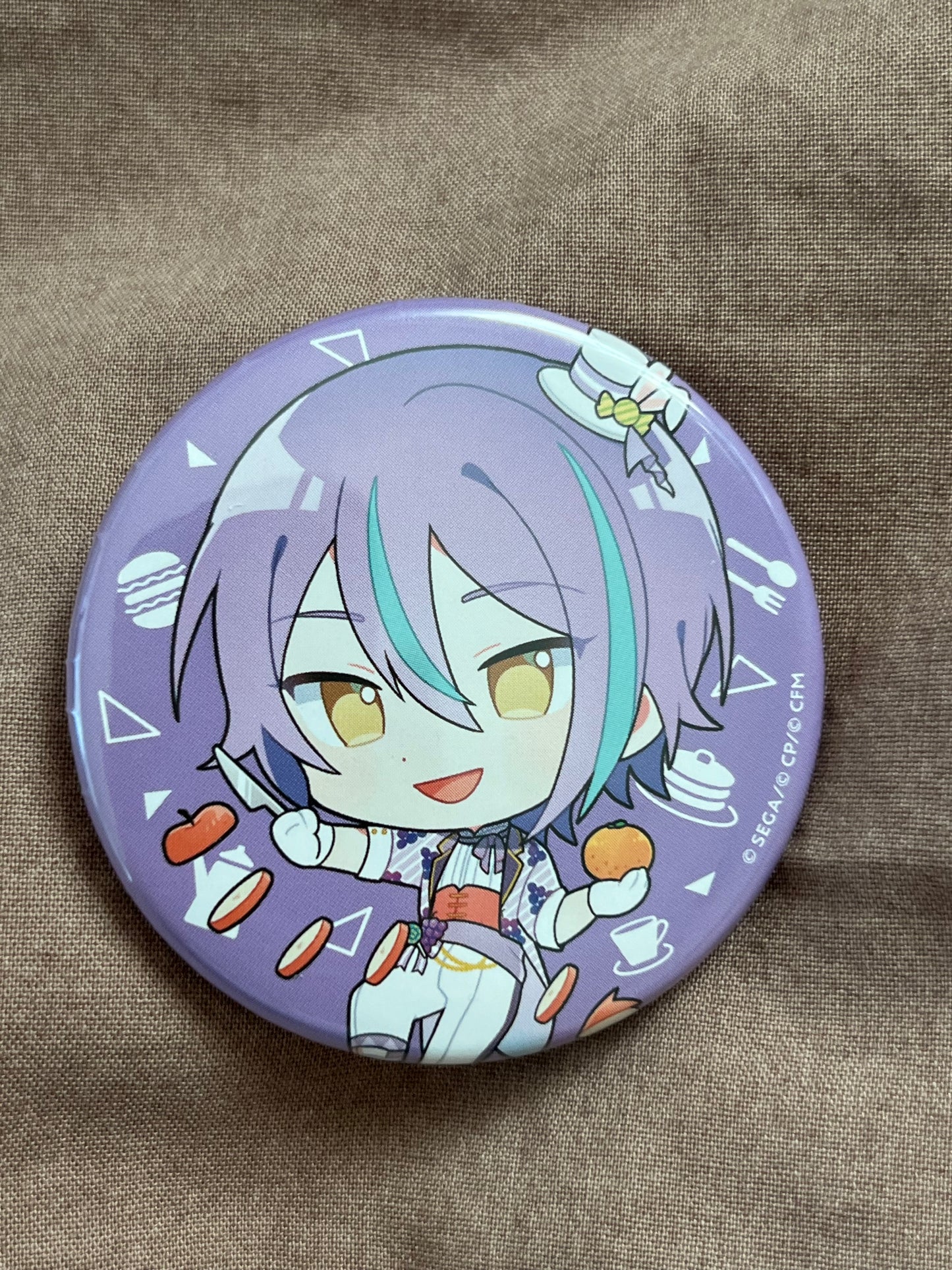 Project Sekai - Rui Kamishiro “Animate Cafe Collaboration” Chibi Circle Badge