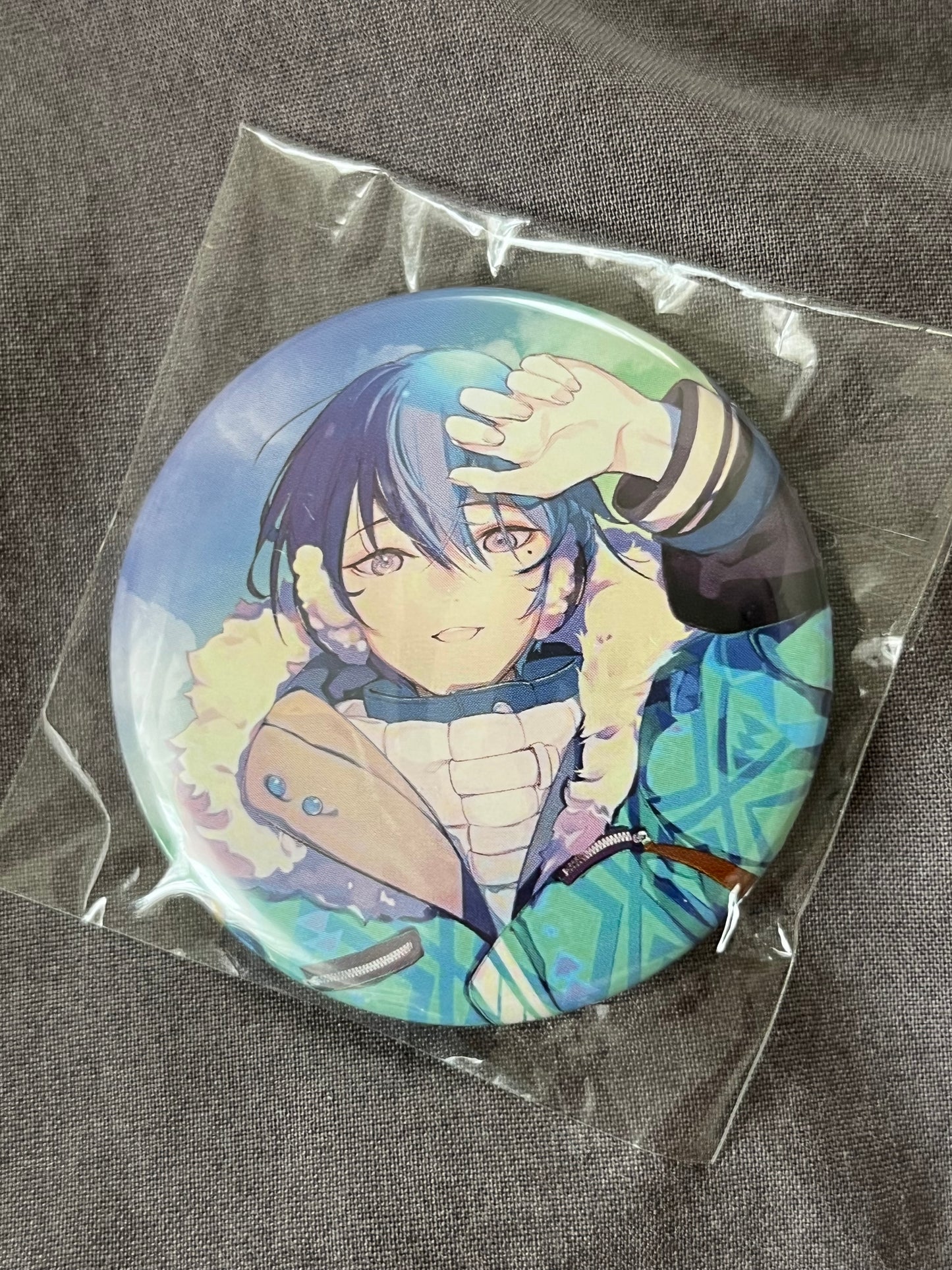 Project Sekai - Toya Aoyagi “Mirai / Flyer!” CD Art Circle Badge