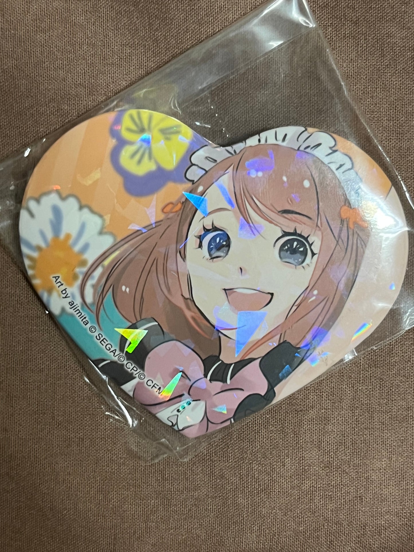 Project Sekai - Minori Hanasato Ai no Material 2DMV Heart Badge