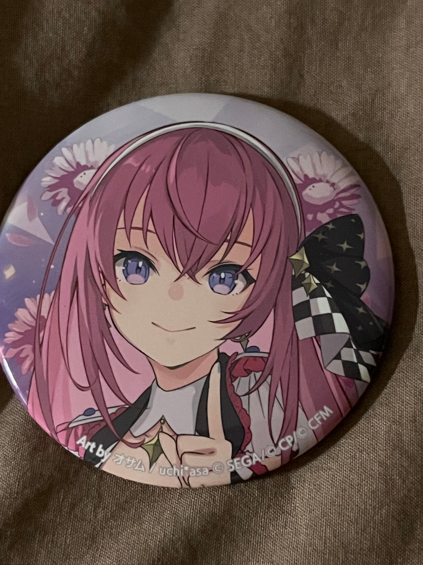 Project Sekai - Megurine Luka “Brilliant Stage” 4th Anniversary Connect Live Circle Badge