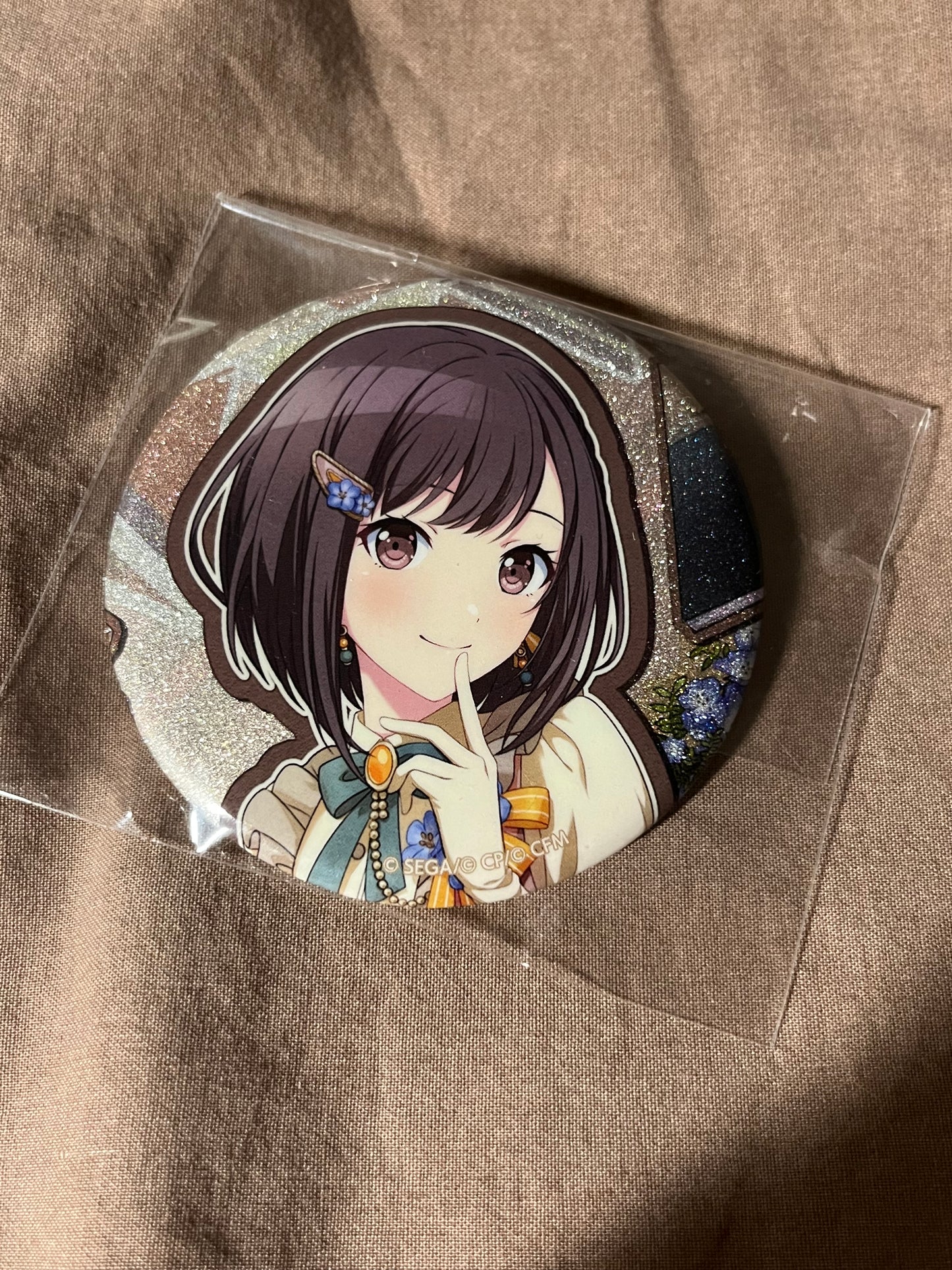Project Sekai - Ena Shinonome “Happy Birthday!! 2023” Circle Glitter Badge
