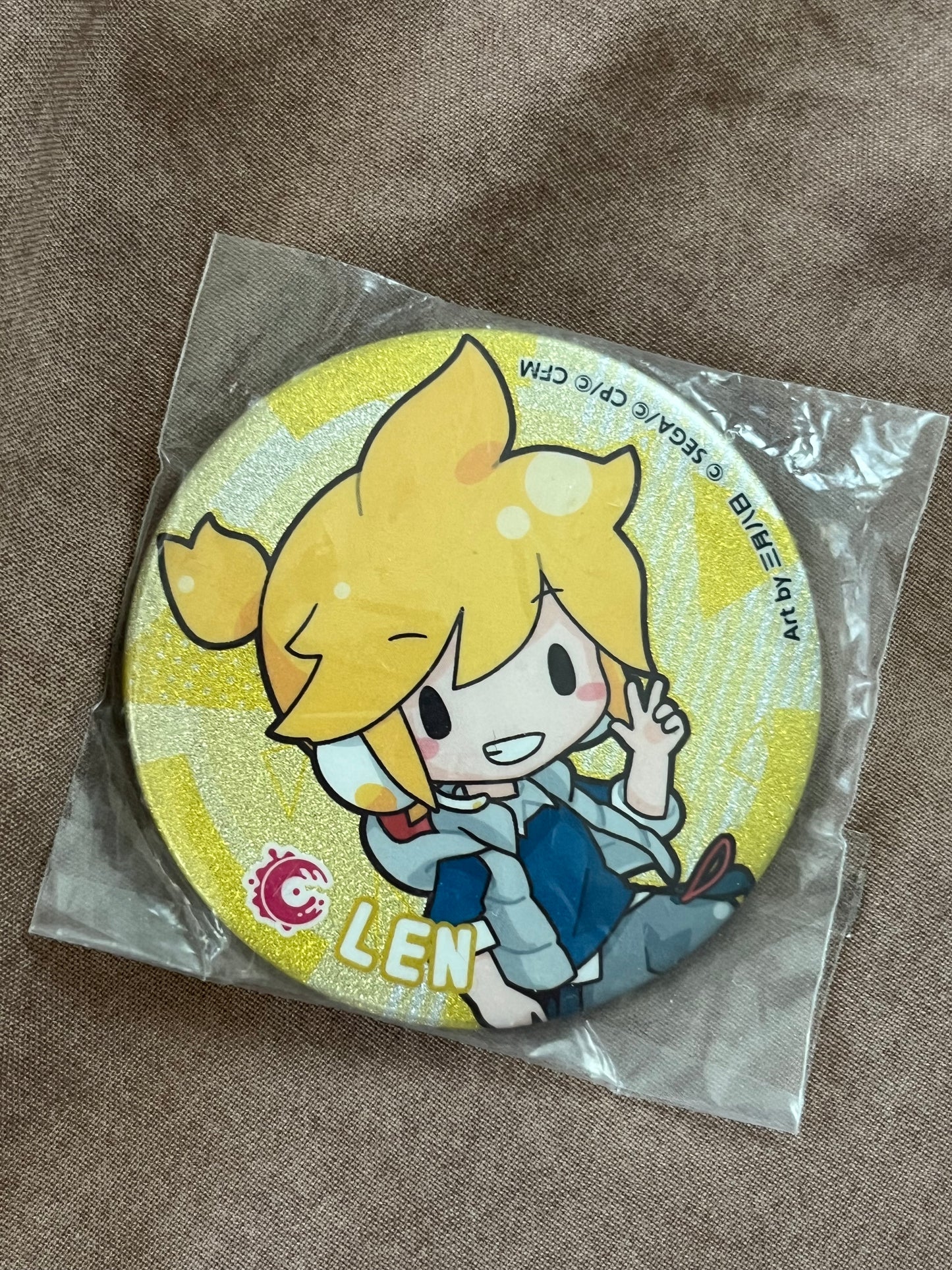 Project Sekai - Kagamine Len “Chibi” Circle Badge