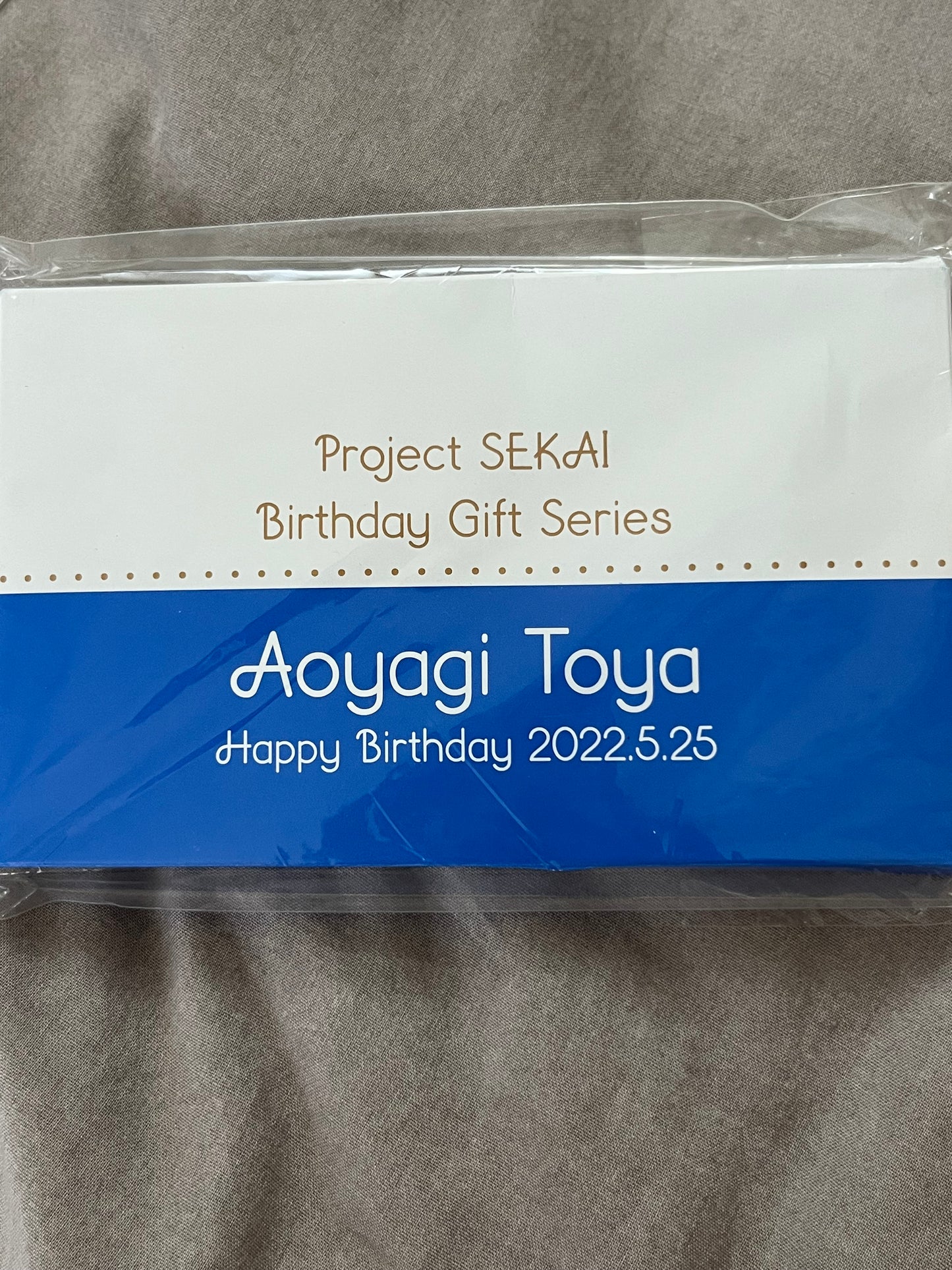 Project Sekai - Toya Aoyagi "Happy Birthday 2022" Return Gift Box