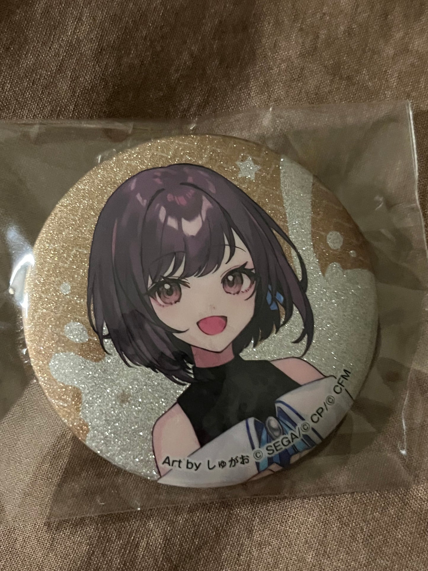 Project Sekai - Ena Shinonome "2024 Lawson Collab" Circle Glitter Badge