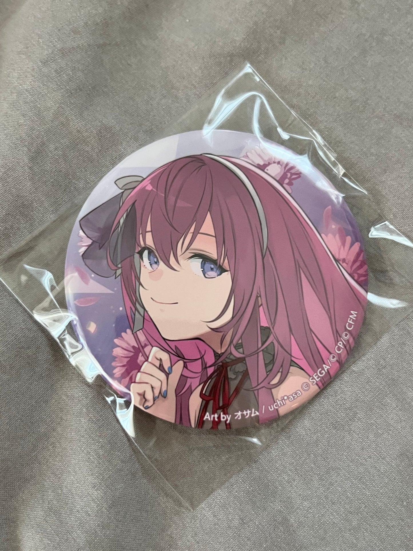 Project Sekai - Megurine Luka “Brilliant Stage” 4th Anniversary Connect Live Circle Badge