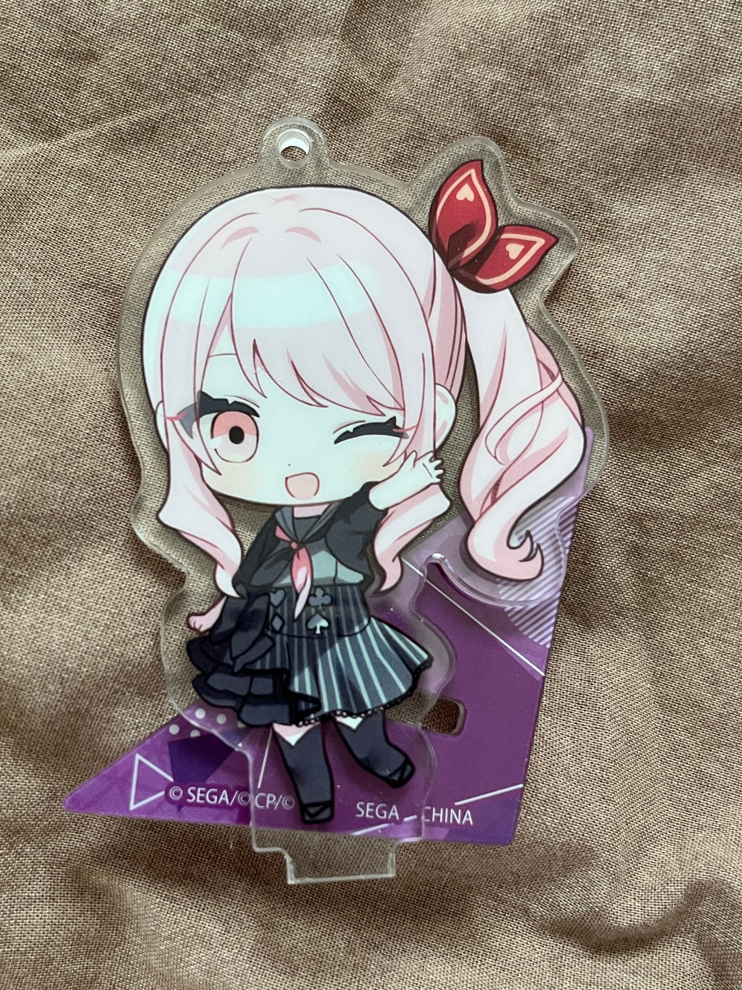 Project Sekai - Mizuki Akiyama Chibi Keychain and Acrylic Stand