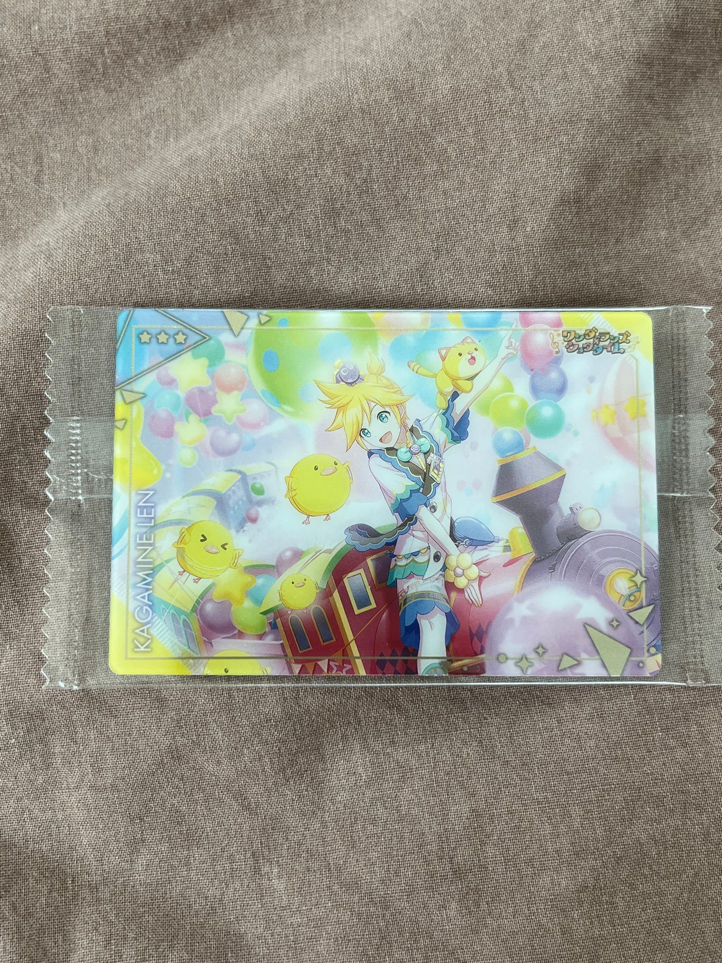 Project Sekai - Kagamine Len “Smile of Dreamer” Wafer Card