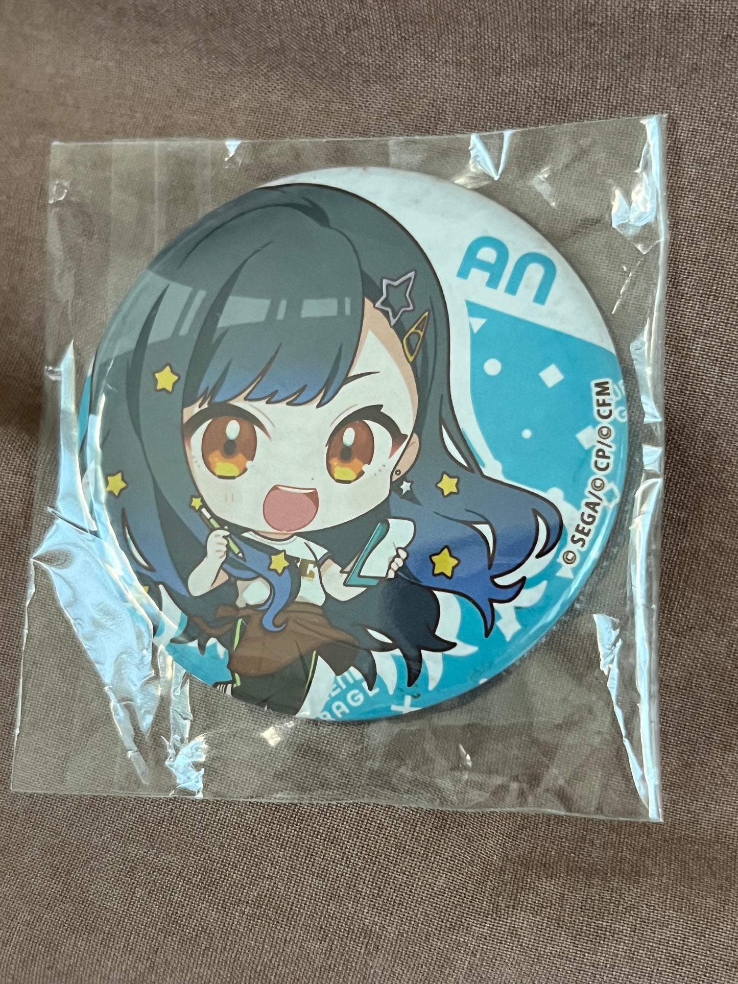 Project Sekai - An Shiraishi "WEEKEND GARAGE @E-DINER" Circle Badge