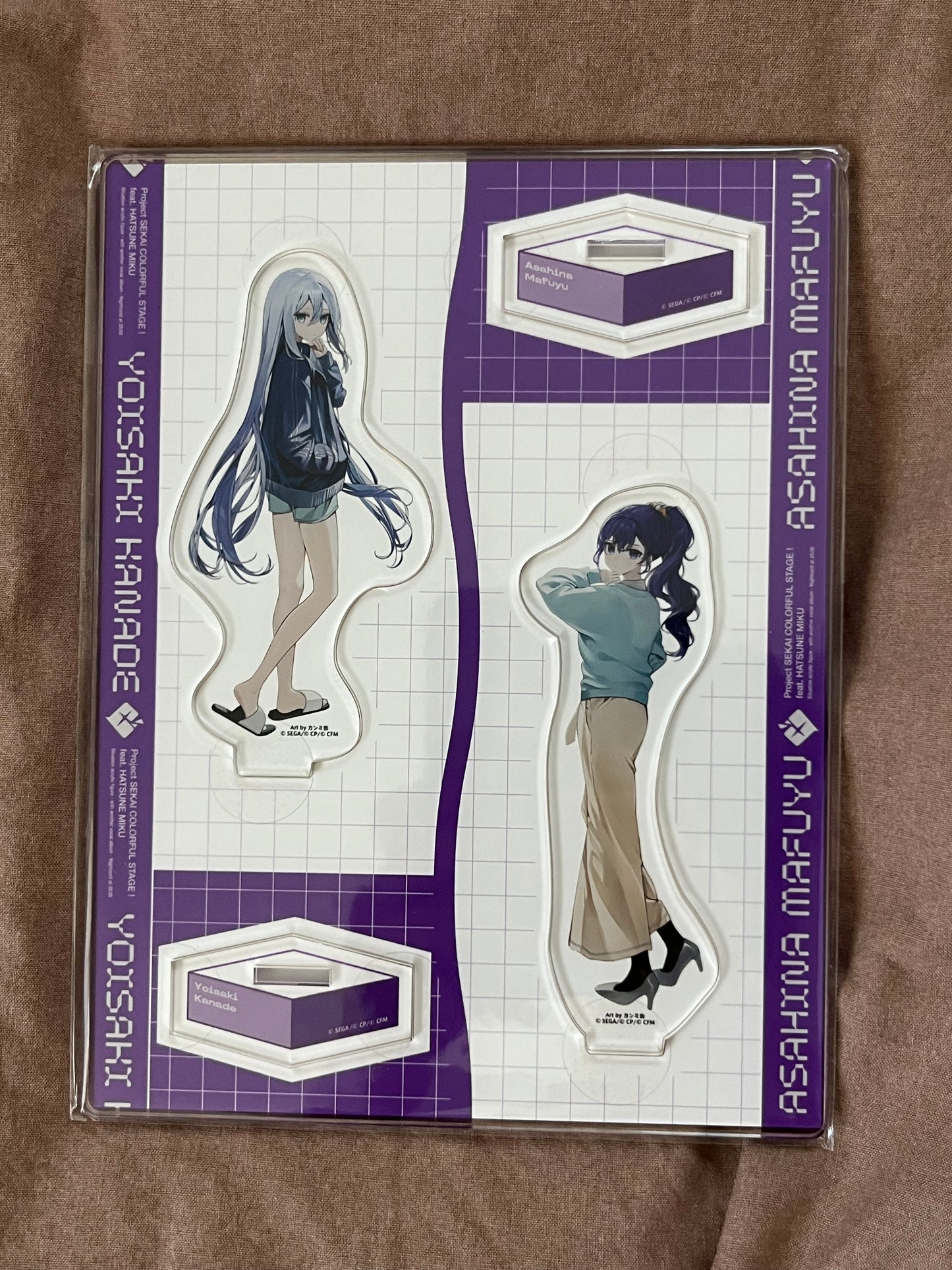 Project Sekai - Kanade Yoisaki + Mafuyu Asahina "Another Vocal Album" Acrylic Stand Set