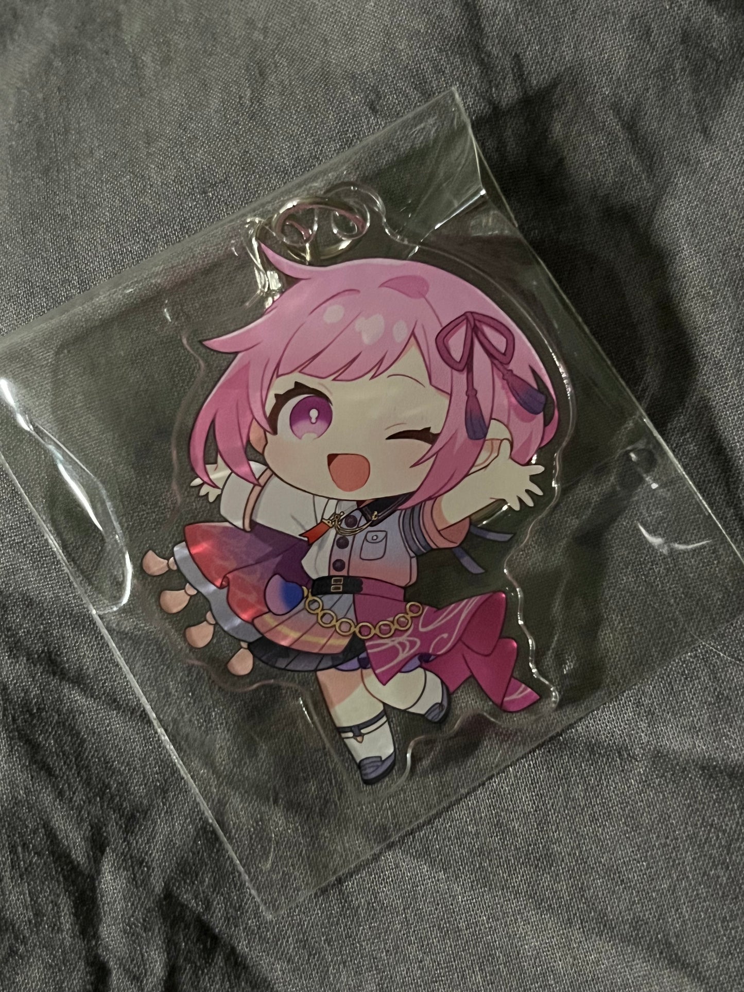 Project Sekai - Emu Otori “Colorful Live 4th Unison” Chibi Acrylic Keychain