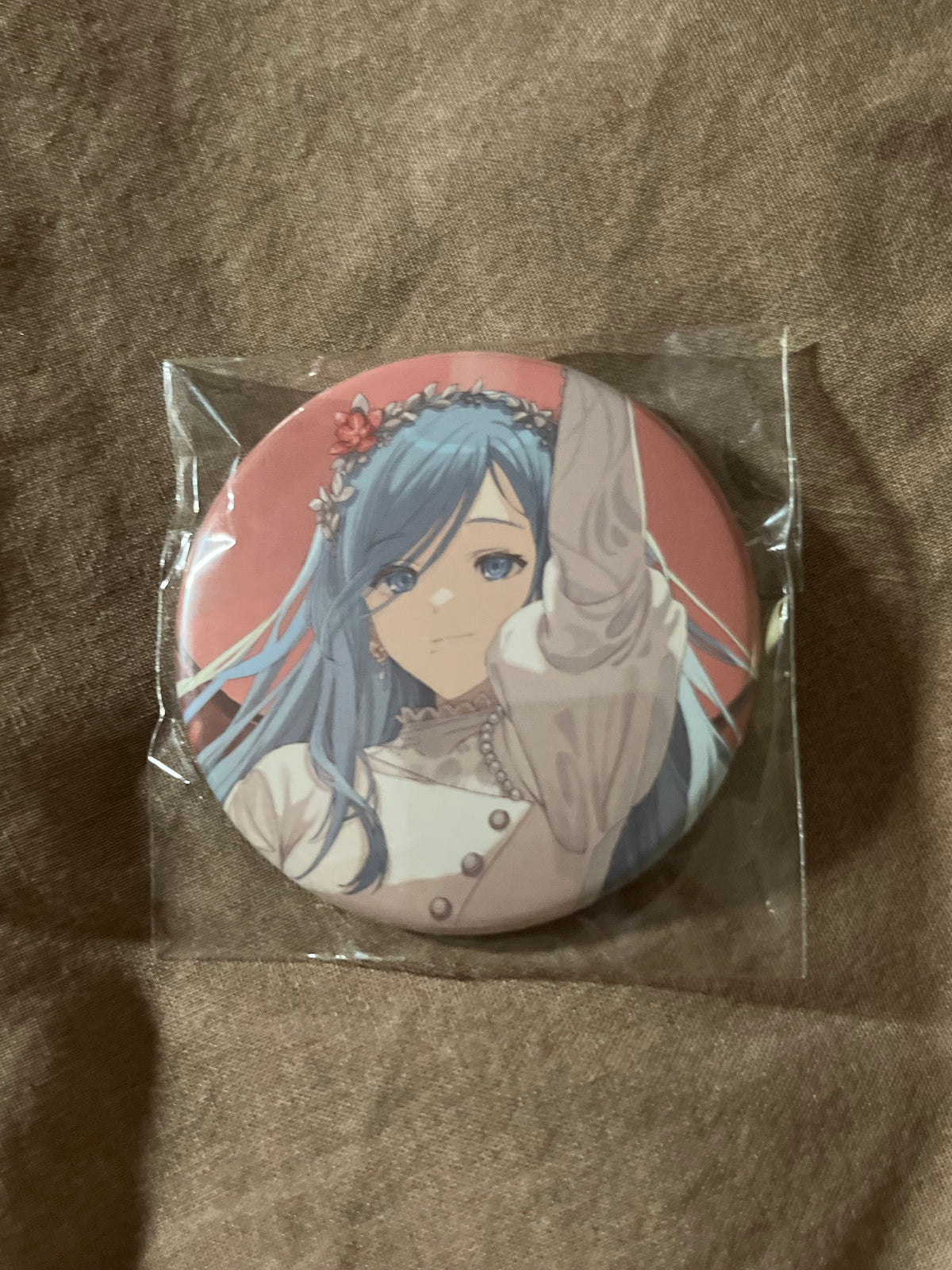 Project Sekai - Shizuku Hinomori "Watashi wa, Watashi-tachi wa / Momoiro no Kagi" CD Circle Badge