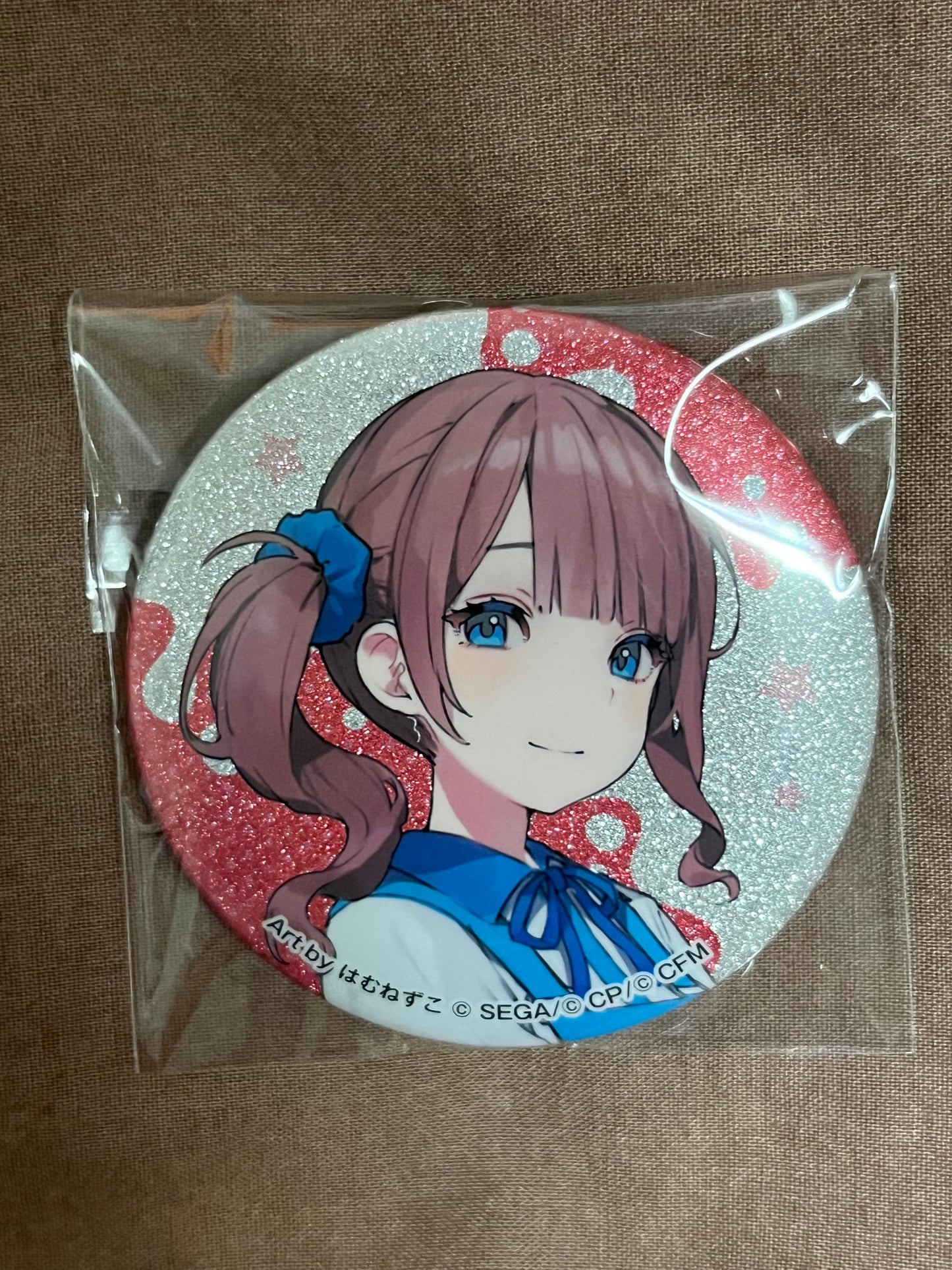 Project Sekai - Honami Mochizuki “2024 Lawson Collab” Circle Glitter Badge