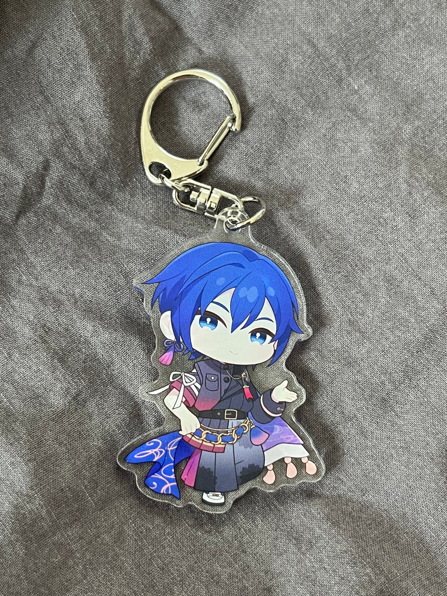 Project Sekai - KAITO “Colorful Live 4th Unison” Chibi Acrylic Keychain