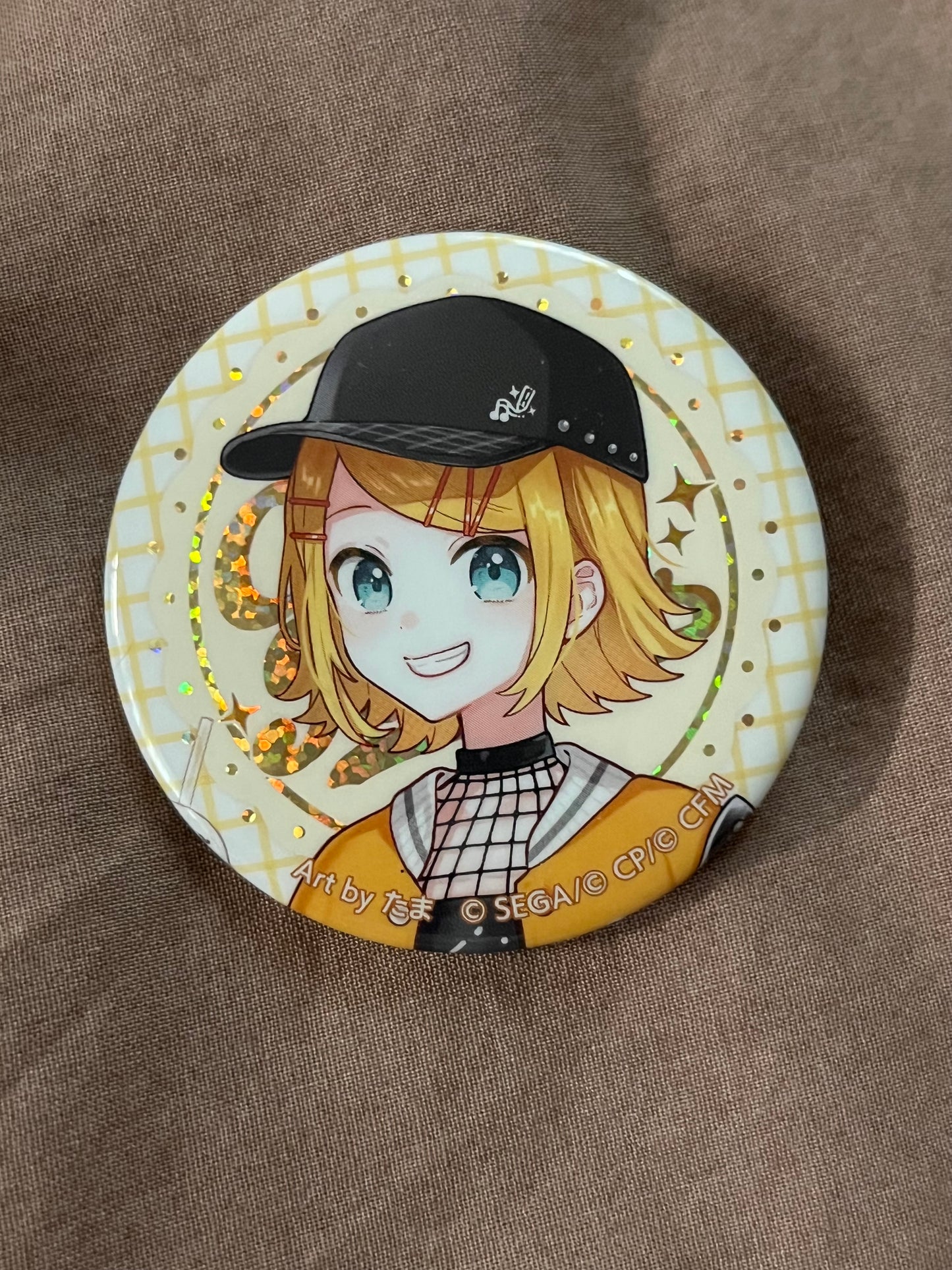 Project Sekai - Kagamine Rin "Creators Festa 2025" Circle Badge