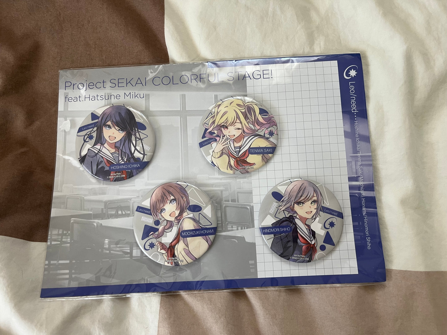 Project Sekai - Leo/need "Another Vocal Album" Circle Badge Set