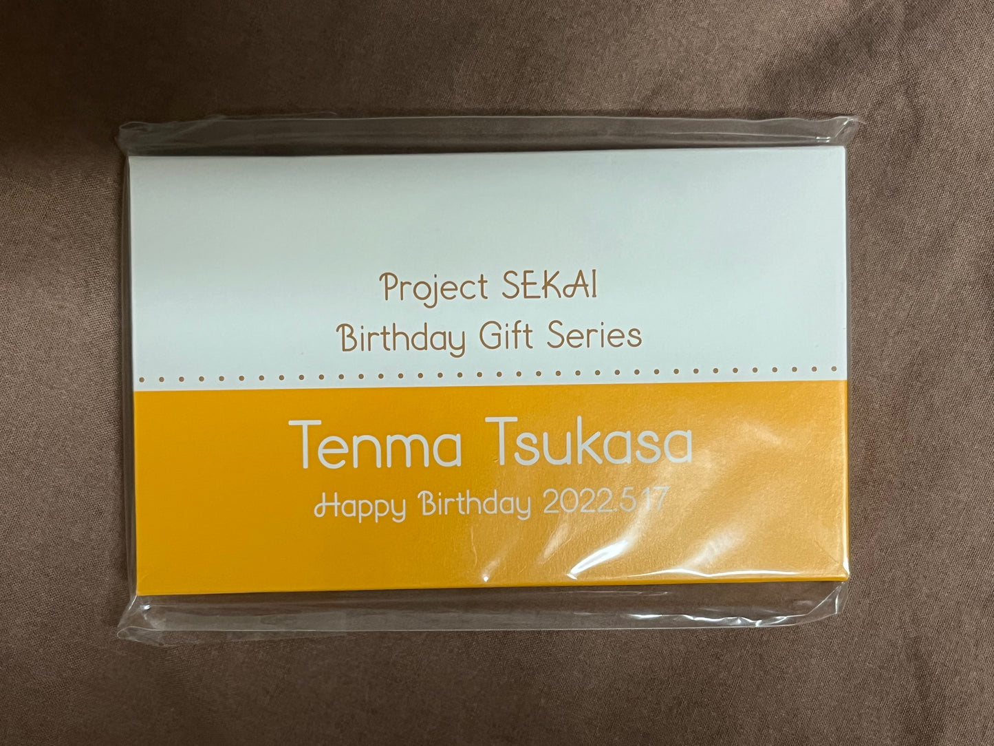 Project Sekai - Tsukasa Tenma "Happy Birthday 2022" Return Gift Box