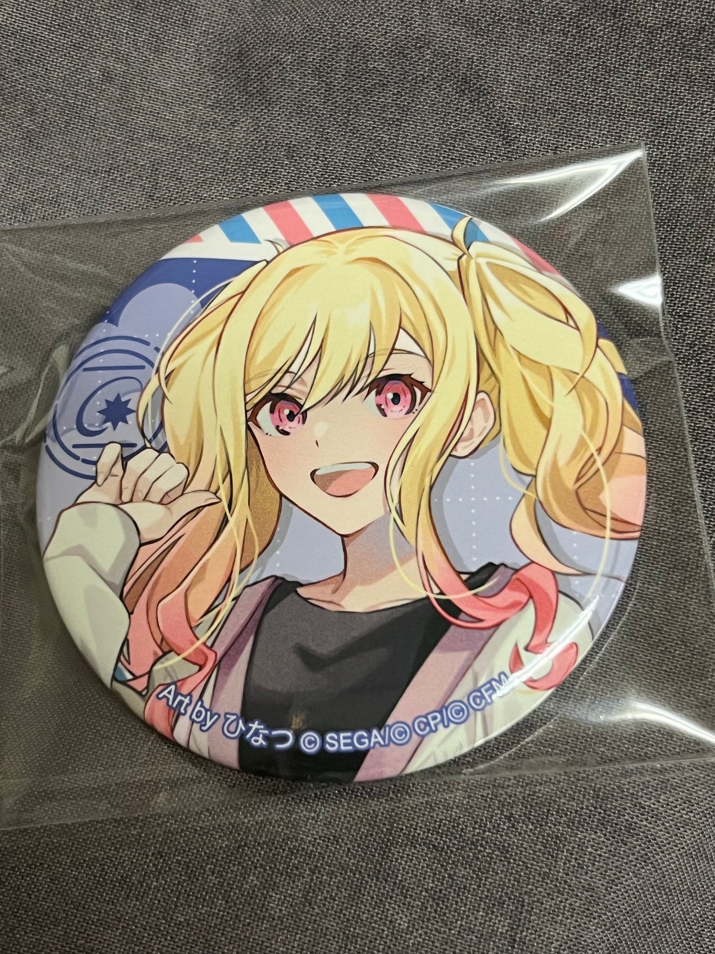 Project Sekai - Saki Tenma “3rd Anniversary Thanksgiving” Circle Badge