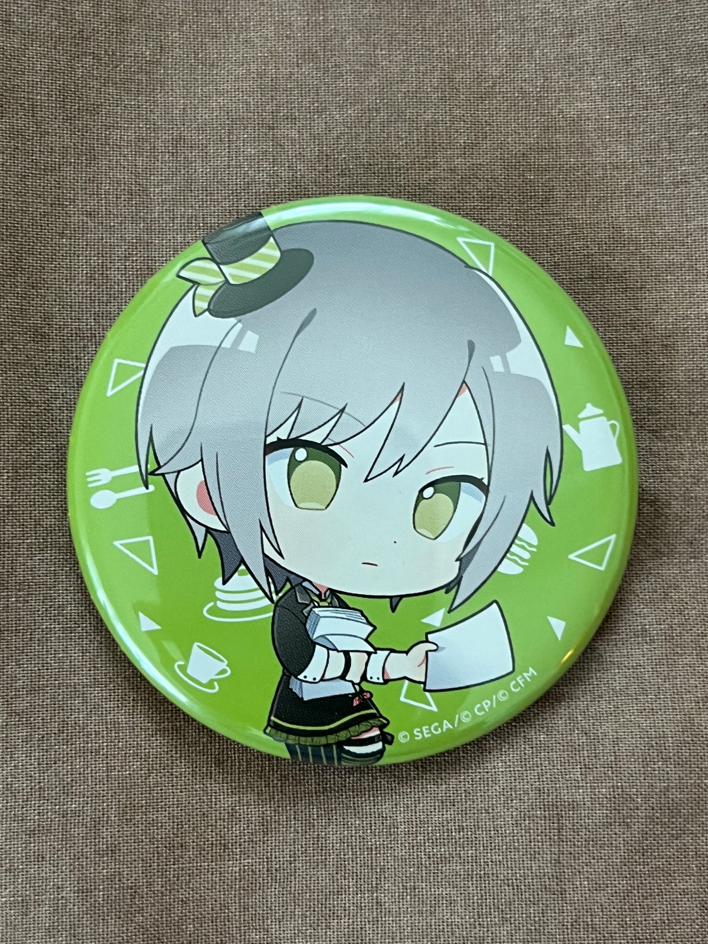 Project Sekai - Shiho Hinomori “Animate Cafe Collaboration” Circle Badge