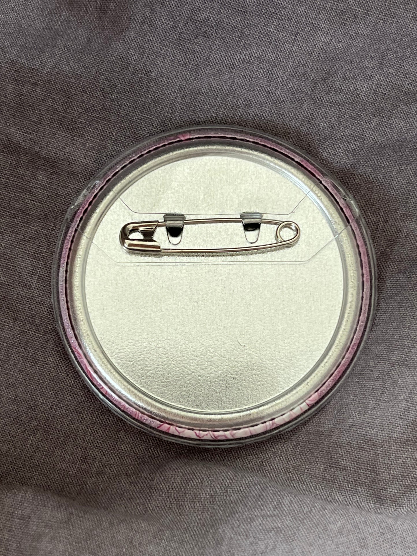 Plastic Circle Pin Badge Cover Protector 60mm