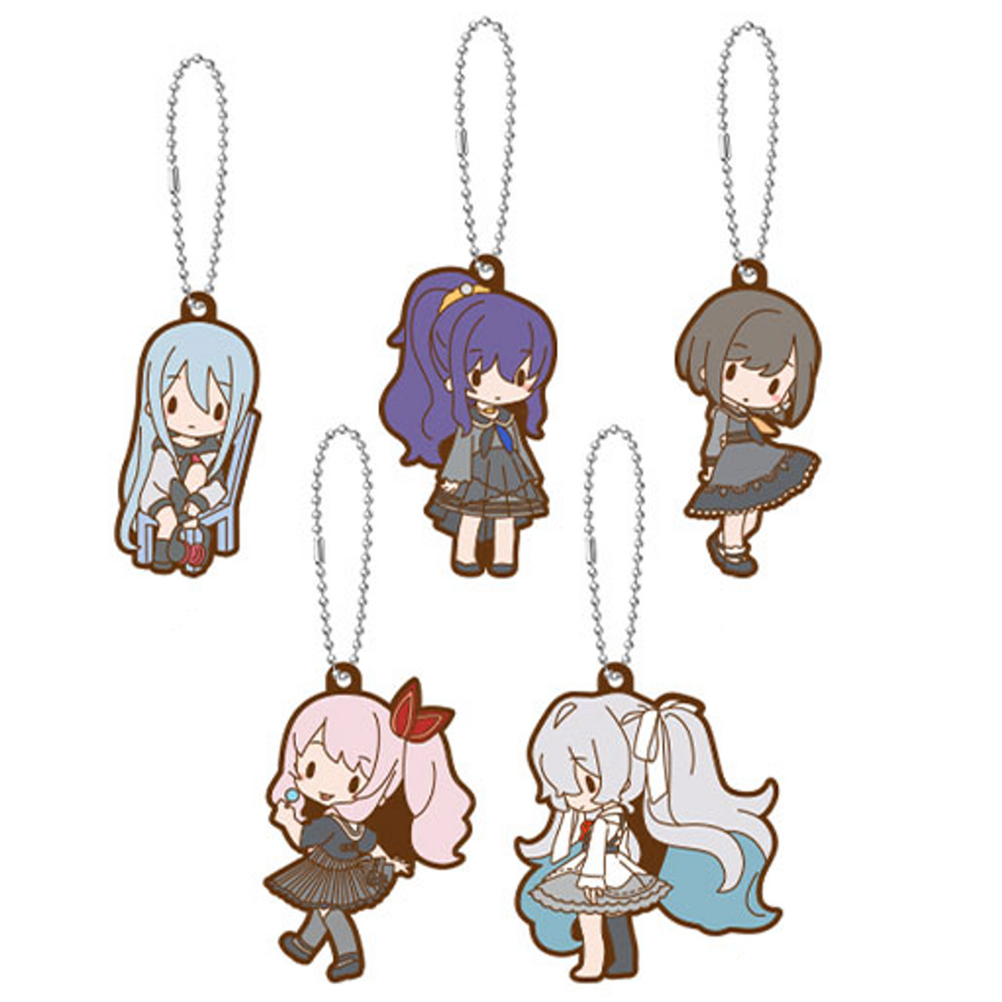 Project Sekai - Nightcord/25:00 Rubber Keychains