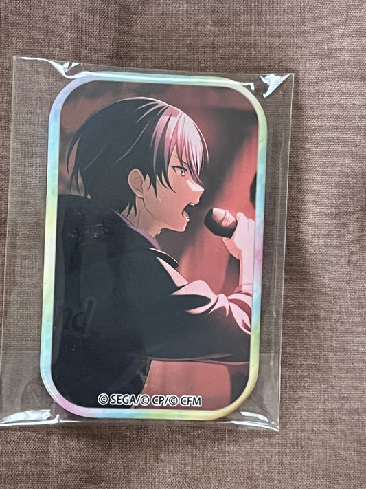 Project Sekai - Toya Aoyagi "Understanding The Gap" Square Badge [UNTRAINED]