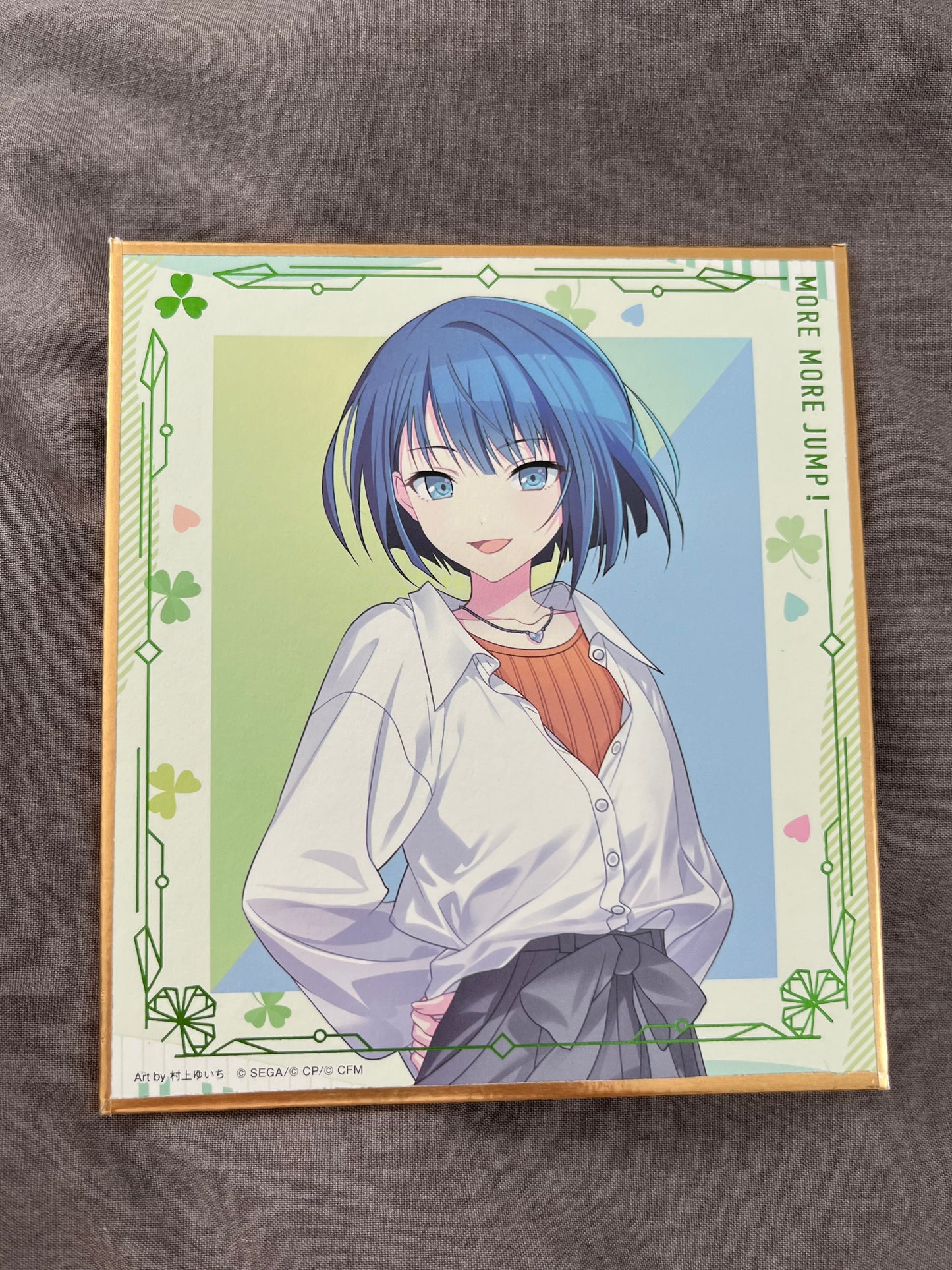 Project Sekai - Haruka Kiritani "Brand New World" Shikishi Board