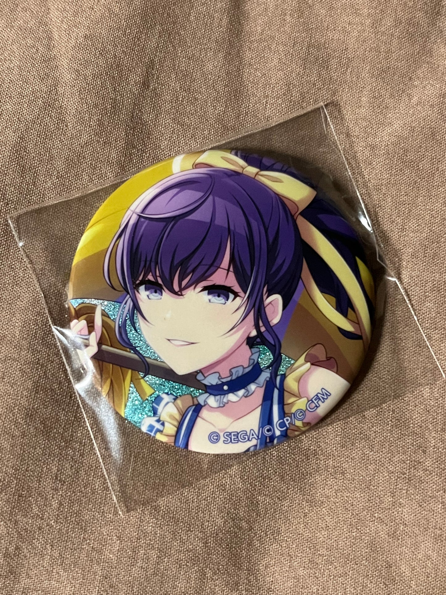 Project Sekai - Mafuyu Asahina “Run! Sports Festival! ~The Executive Committee is Very Busy~” Circle Glitter Badge [TRAINED]