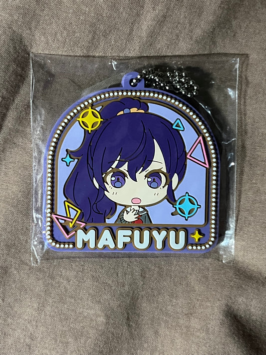 Project Sekai - Mafuyu Asahina “Ah...” Stamp Rubber Keychain