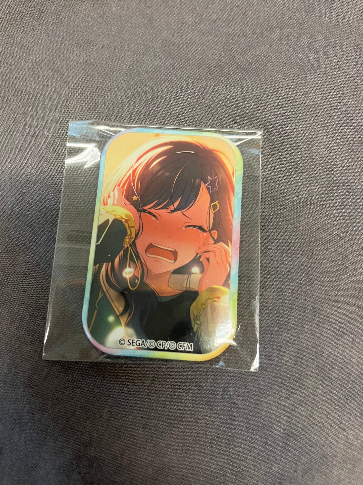 Project Sekai - An Shiraishi “Overflowing Feelings” Square Badge [UNTRAINED]