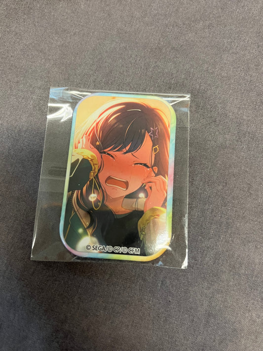 Project Sekai - An Shiraishi “Overflowing Feelings” Square Badge [UNTRAINED]