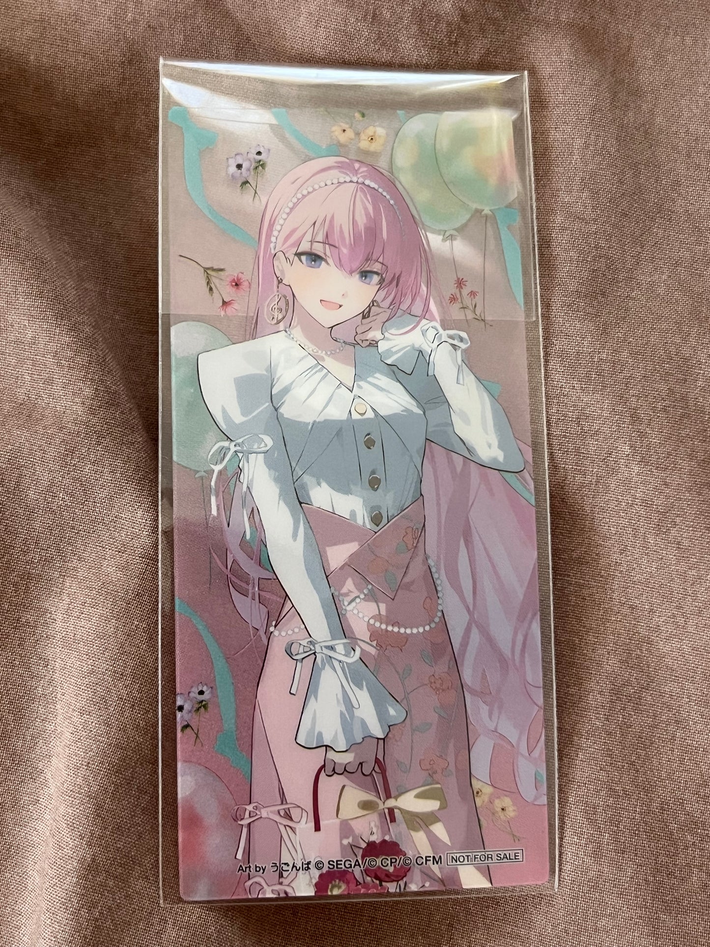 Project Sekai - Megurine Luka "4th Anniversary Thanks Festival" Clear Bookmark