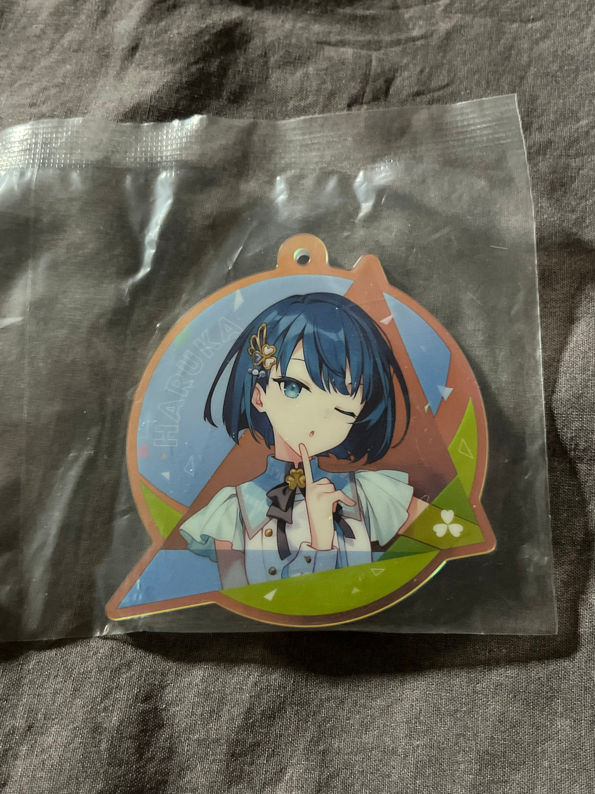 Project Sekai - Haruka Kiritani “Lucky Kuji” Holographic Acrylic Keychain