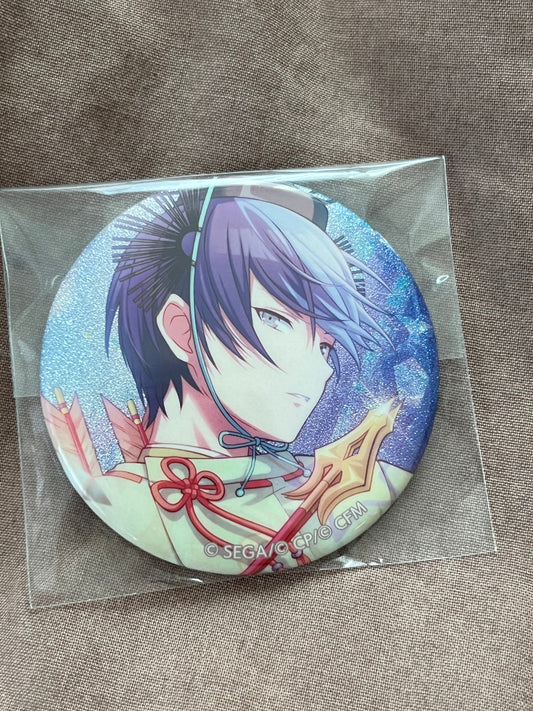 Project Sekai - Toya Aoyagi “Doll Festival at the Tenma's” Circle Glitter Badge [TRAINED]